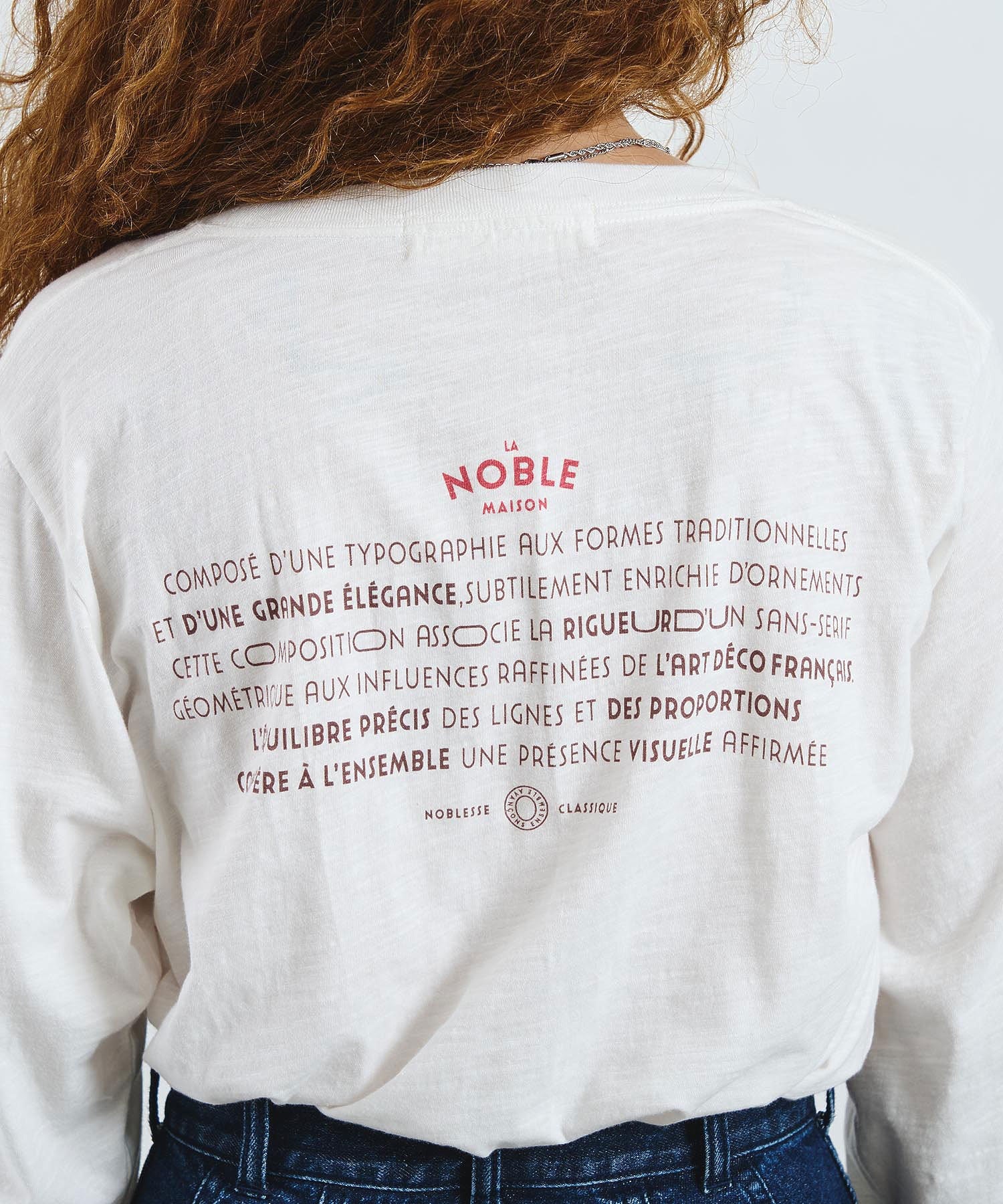 mag.by c/LOGO L/S TEE