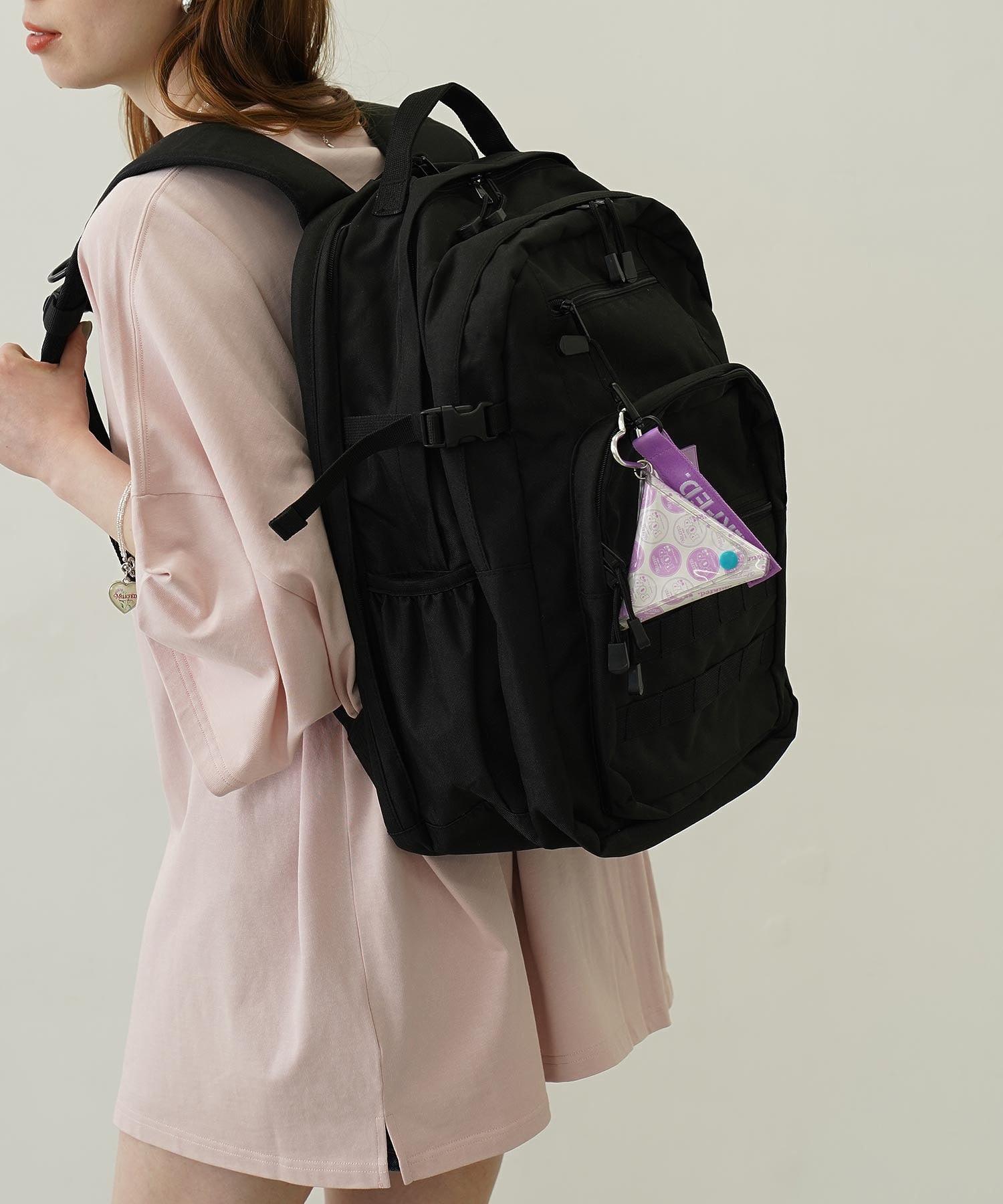 CHERRIES PRINT PVC TRIANGULAR CASE
