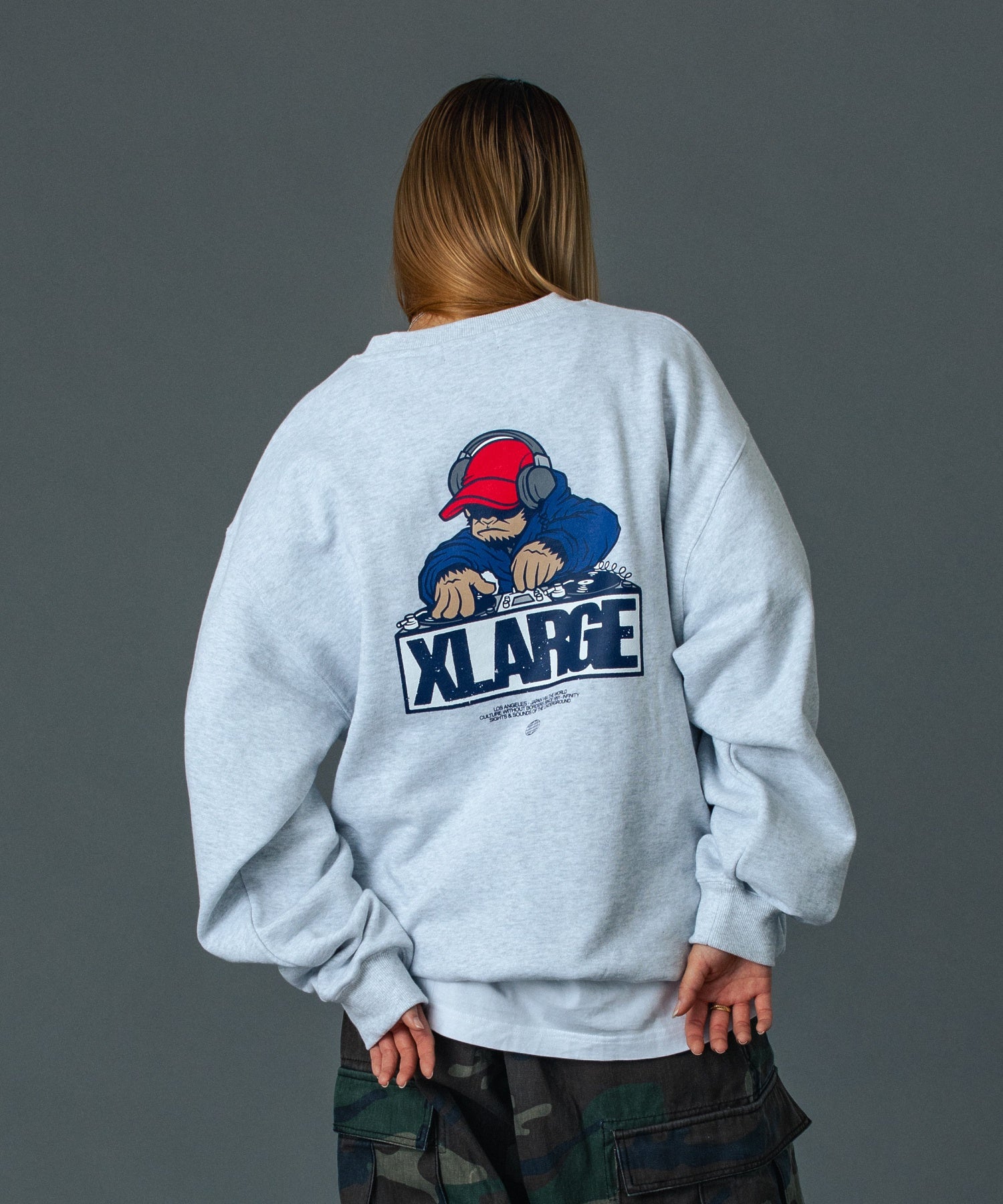 APE SELECTAH CREWNECK SWEATSHIRT