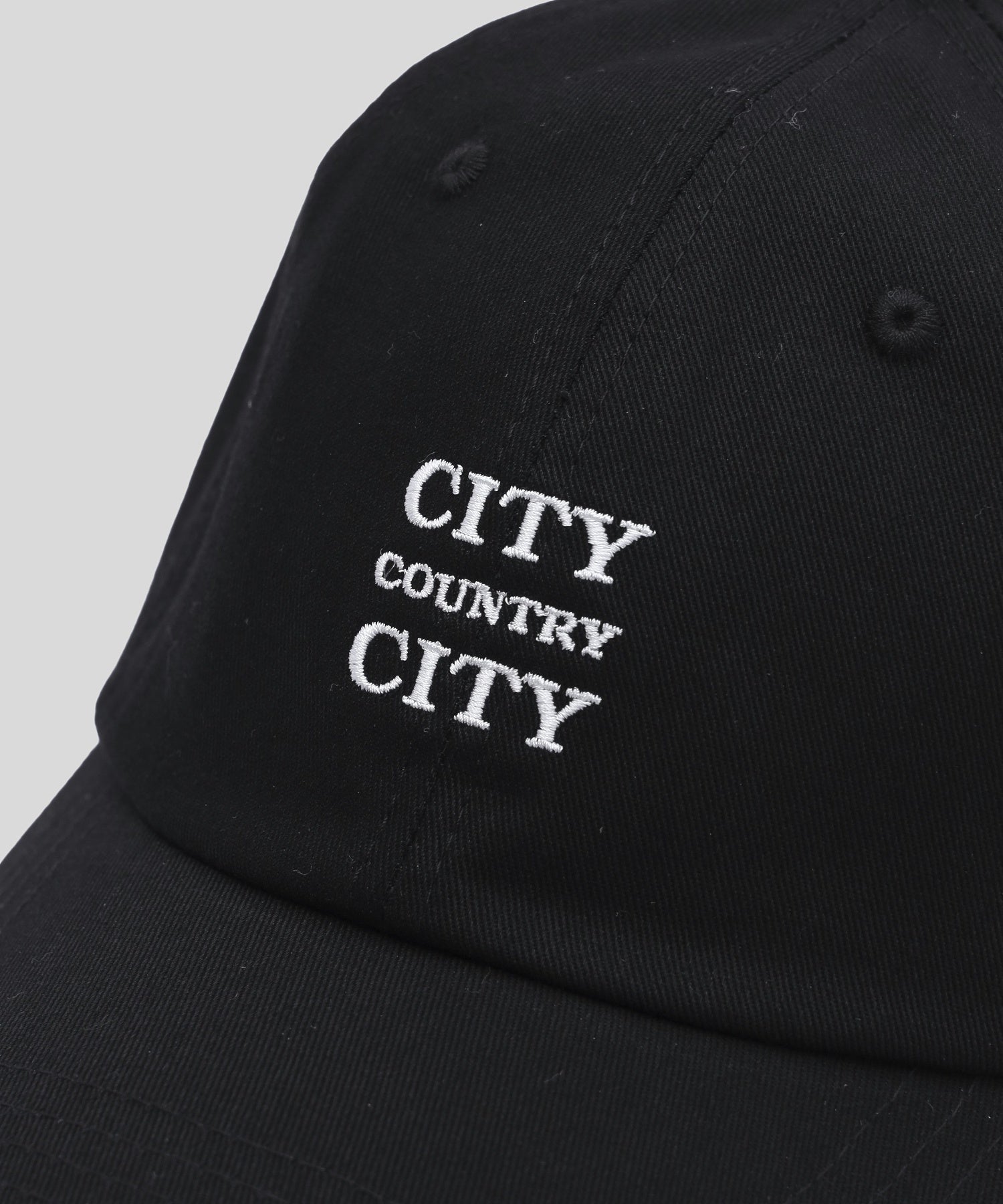 CCC/シティーカントリーシティー/EMBROIDERED LOGO COTTON CAP 261G003