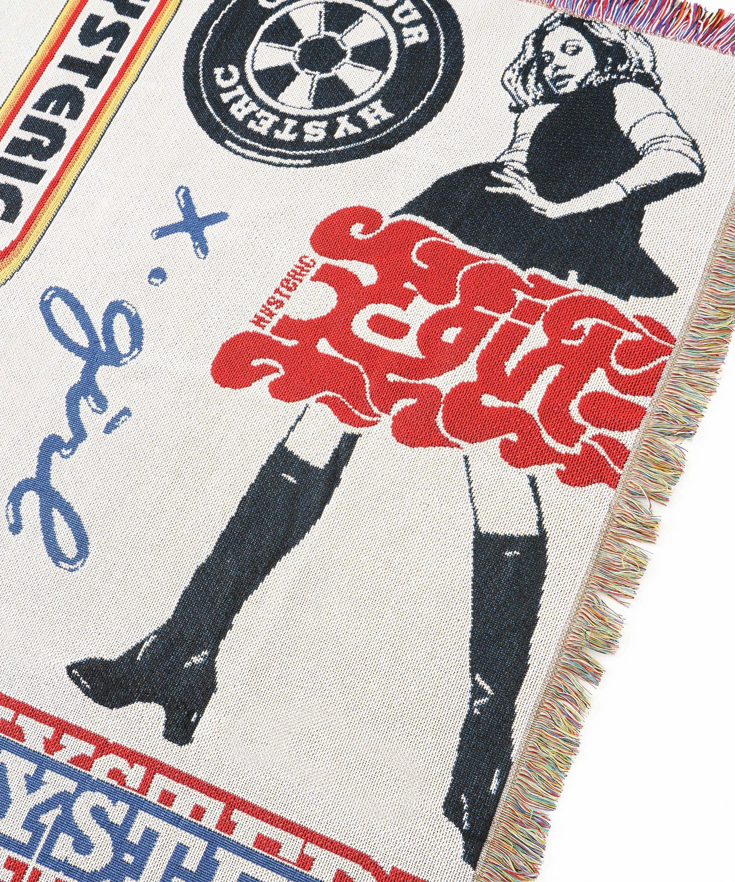 X-girl x HYSTERIC GLAMOUR JACQUARD BLANKET