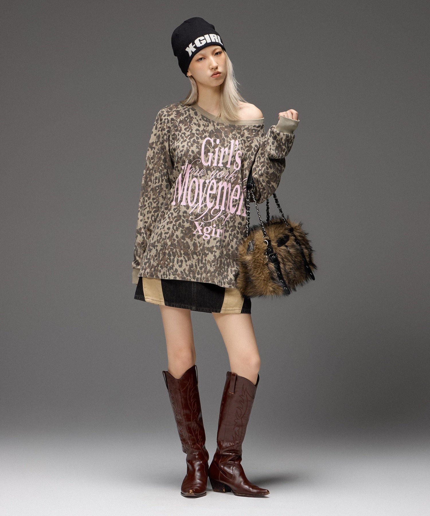 MIXED FONT THERMAL L/S TEE
