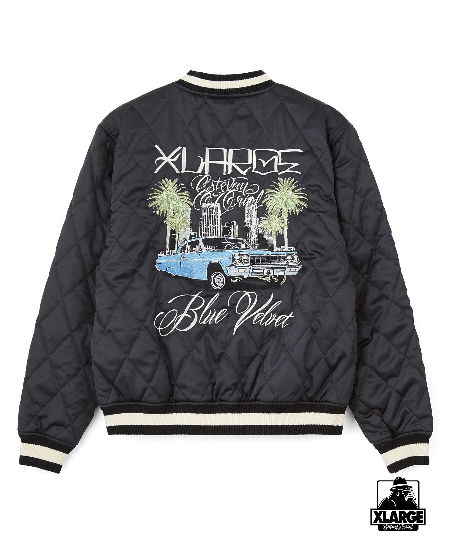 XLARGE×ESTEVAN ORIOL REVERSIBLE SOUVENIR JACKET