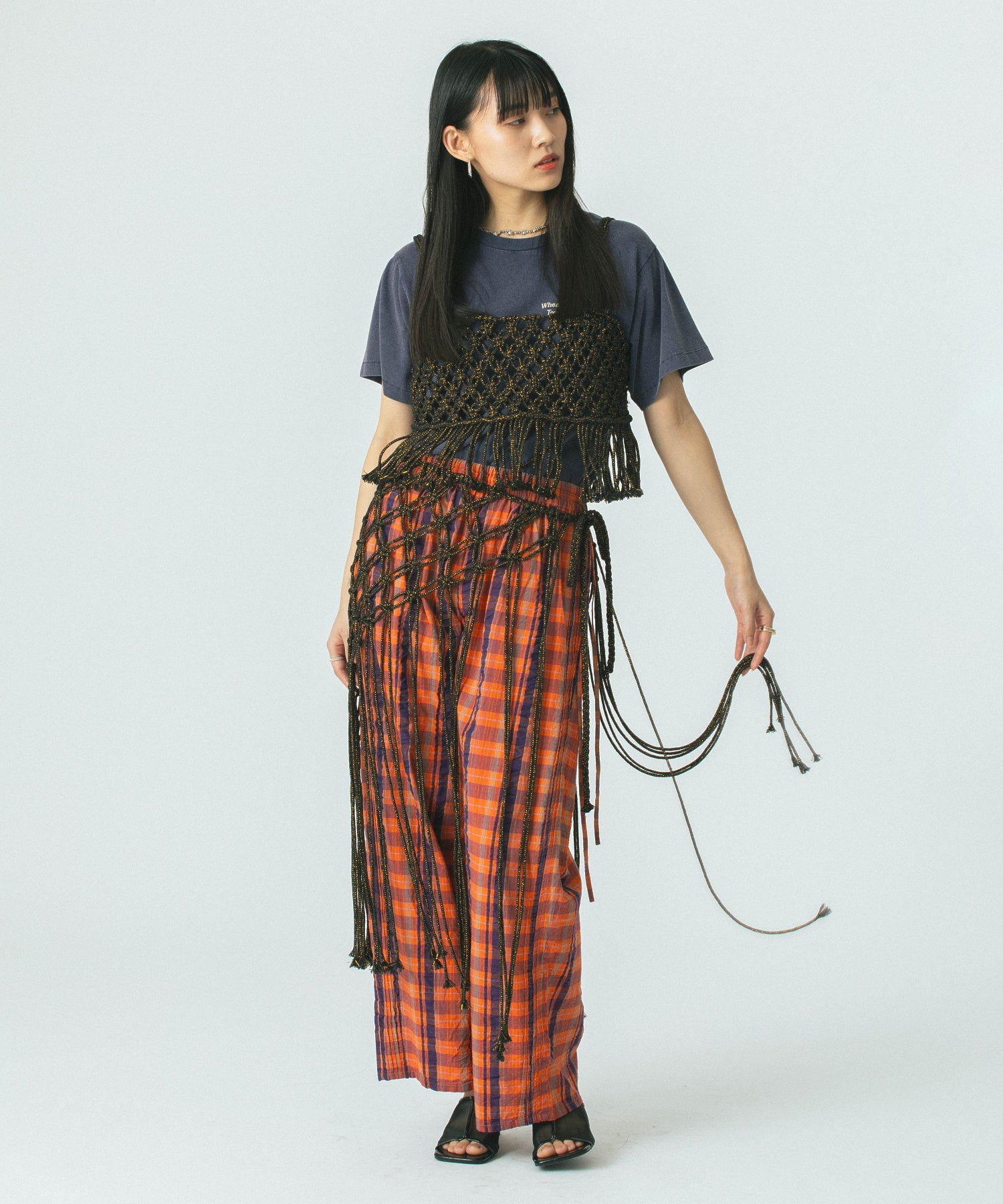 model:167cm 着用サイズ:ONE SIZE