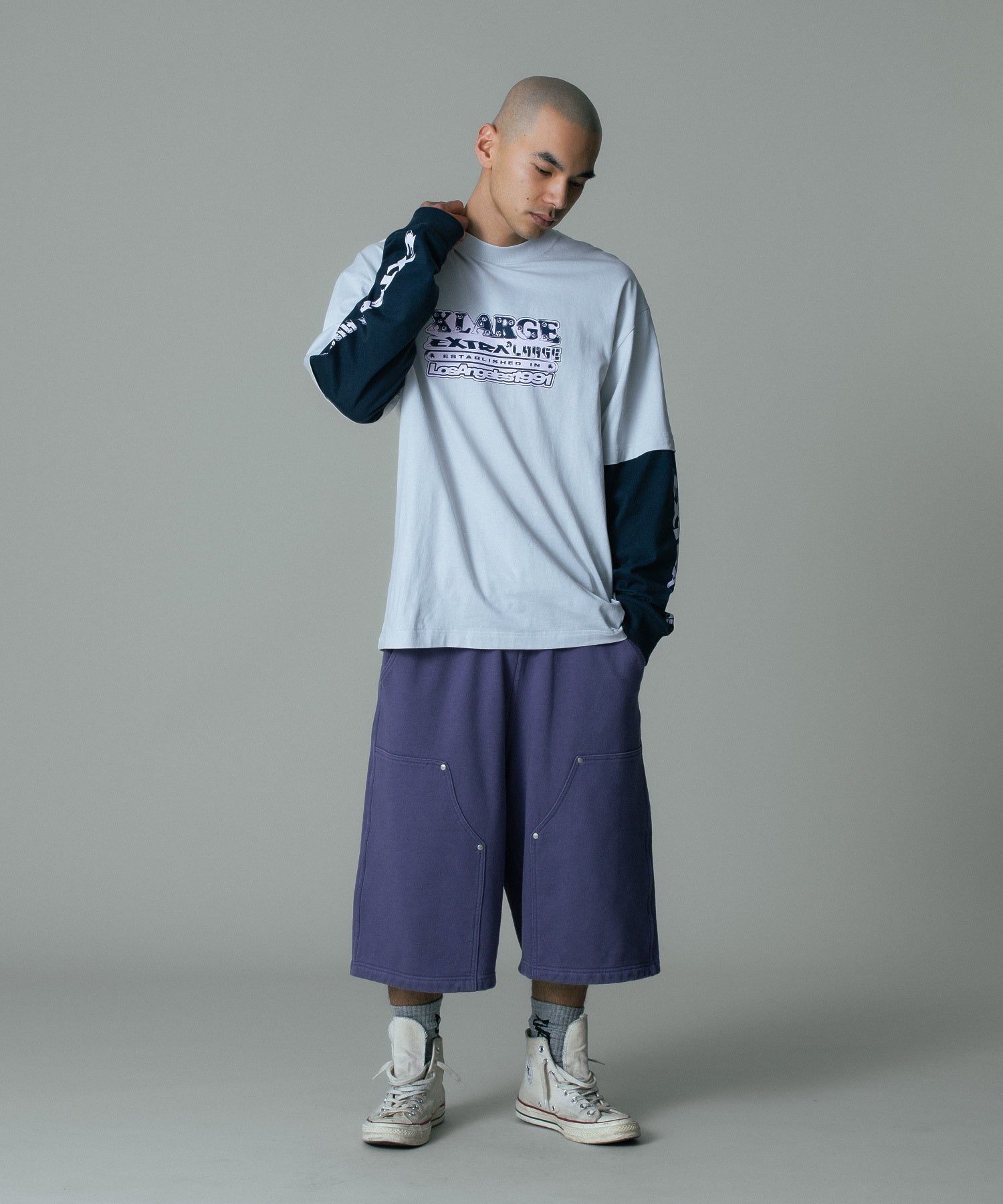 OG DOUBLE KNEE SHORT PANTS