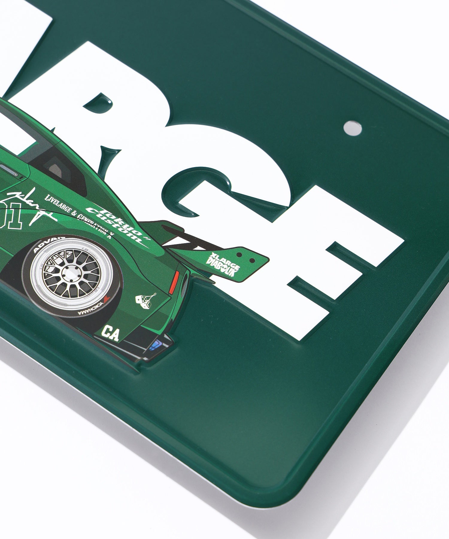 XLARGE×LIBERTY WALK NUMBER PLATE