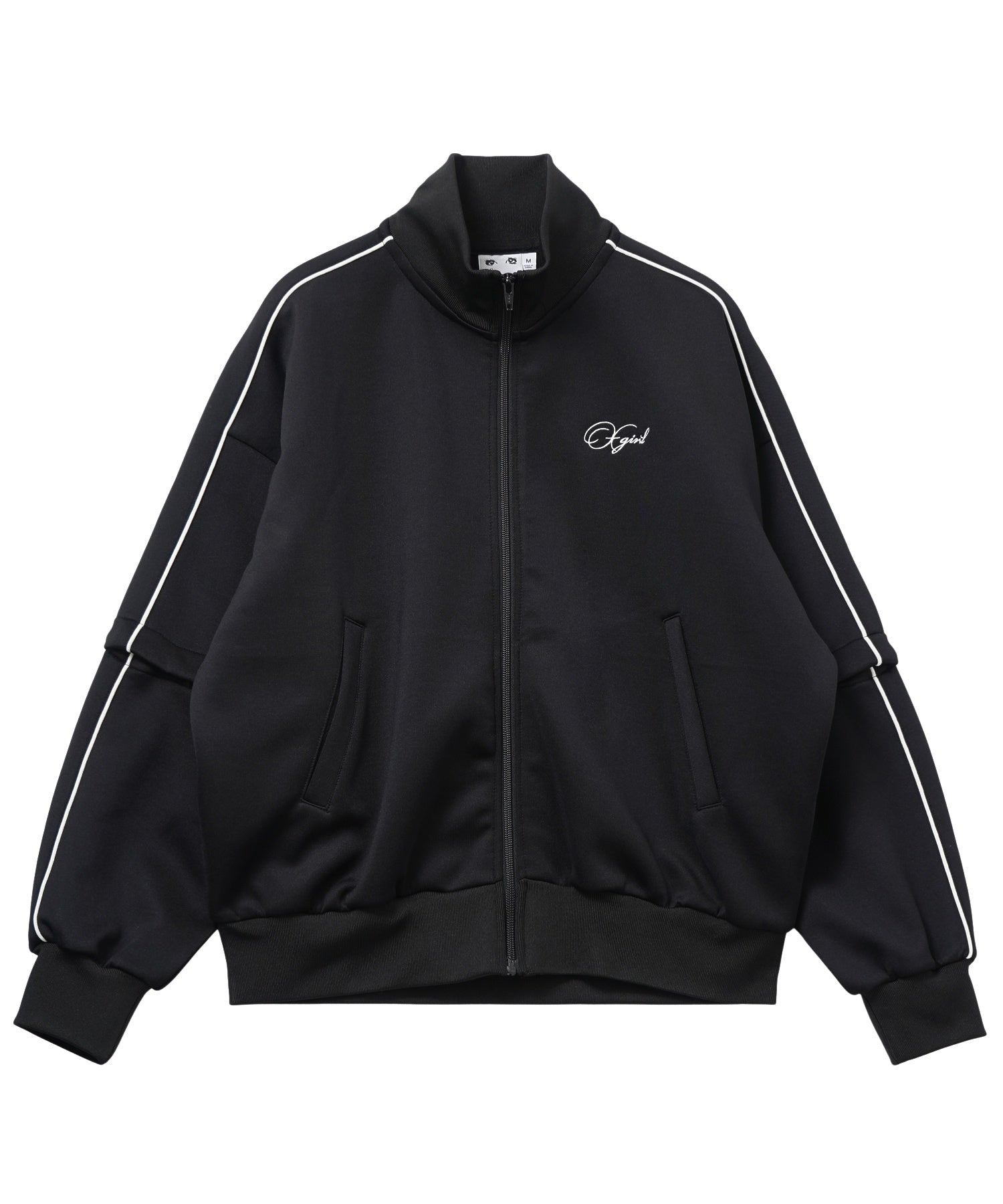 PENCIL SCRIPT LOGO 2WAY TRACK JACKET