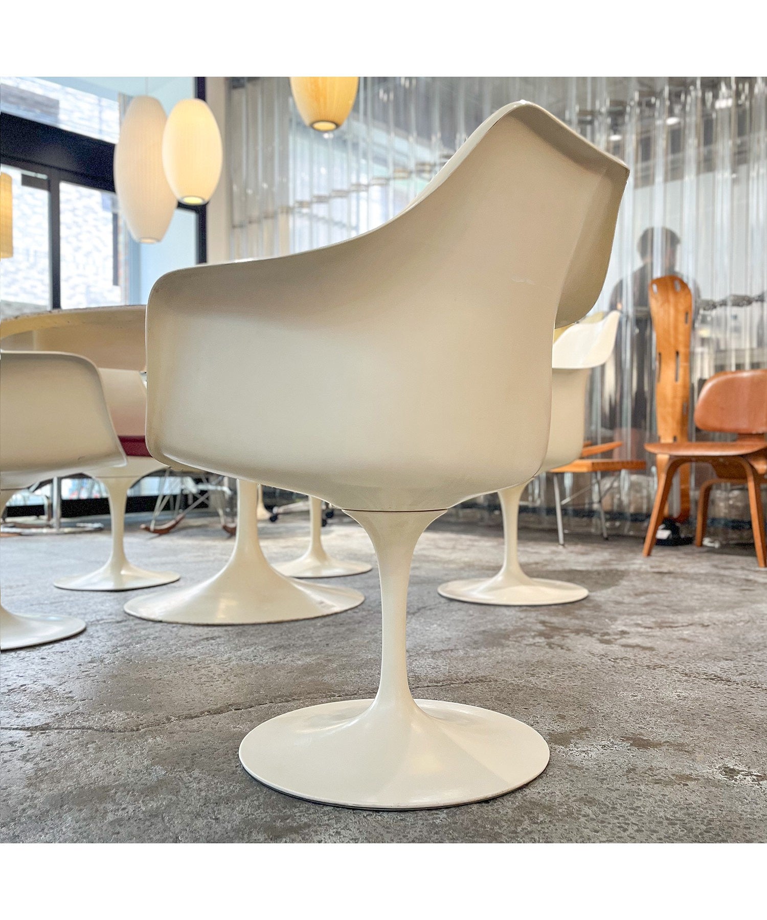 Saarinen Tulip Arm Chair / Eero Saarinen / Knoll / 1960年代製