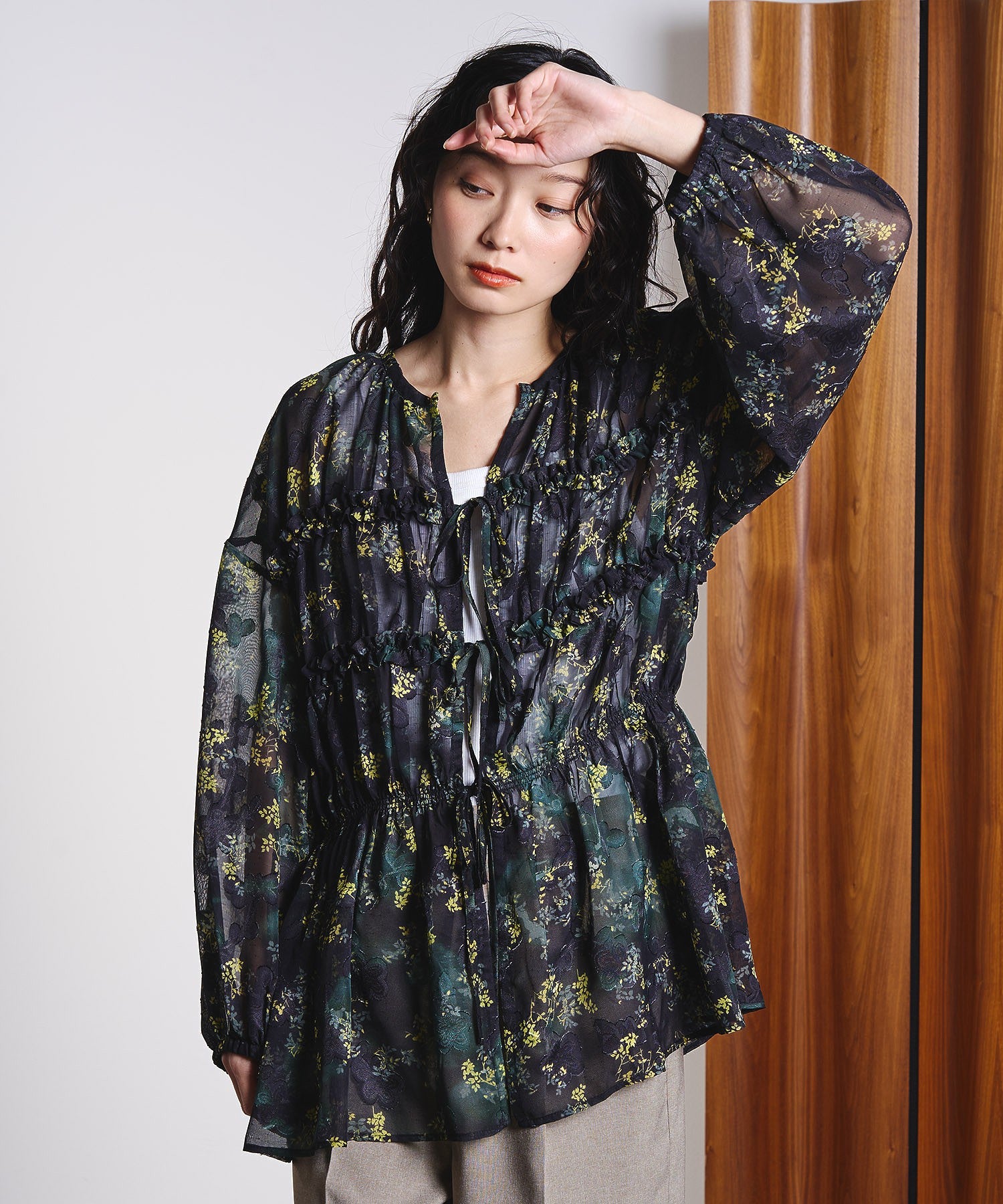 model:161cm 着用サイズ:ONE SIZE