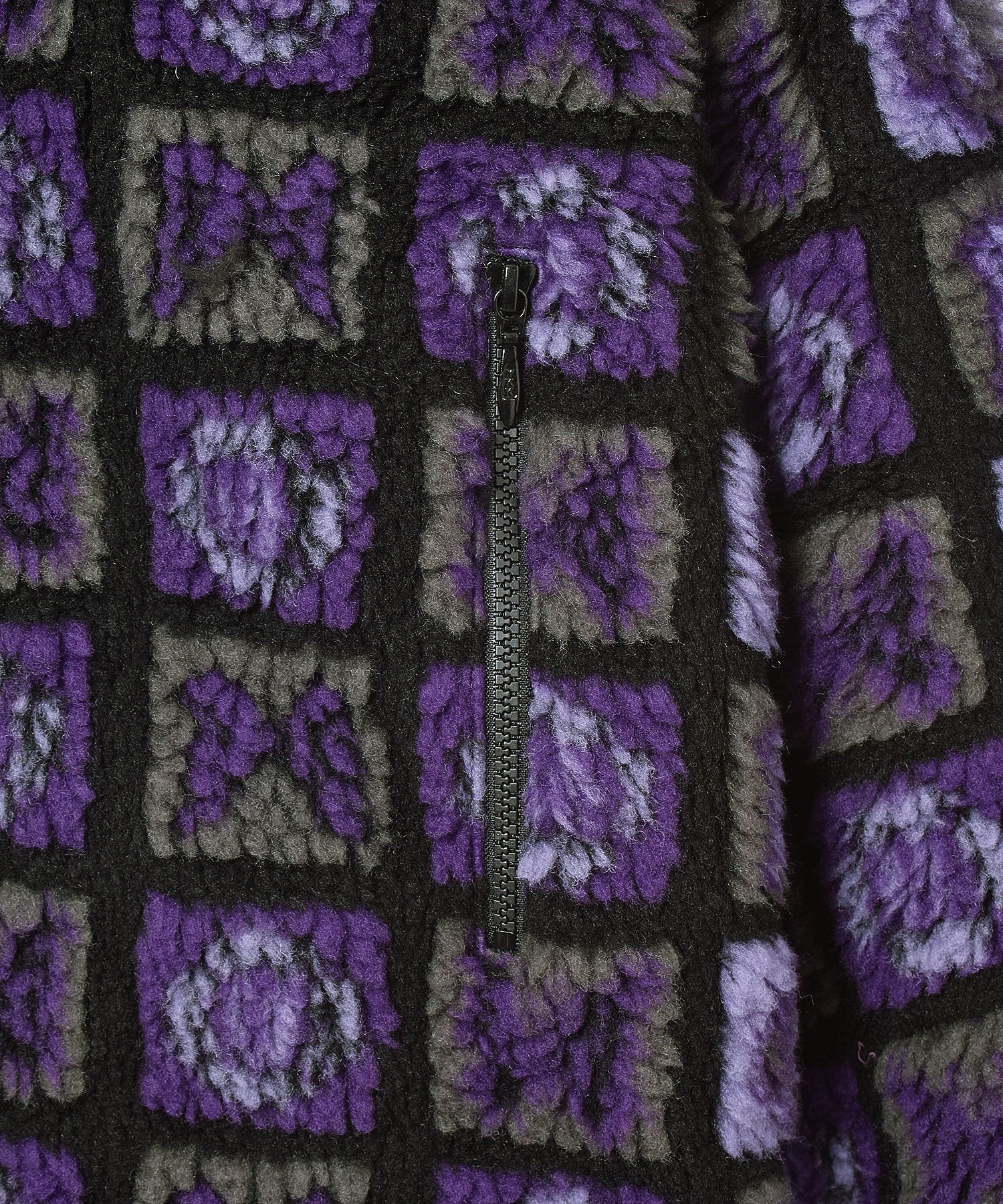 NEEDLES/FUR JACKET - PAPILLON PLAID PILE