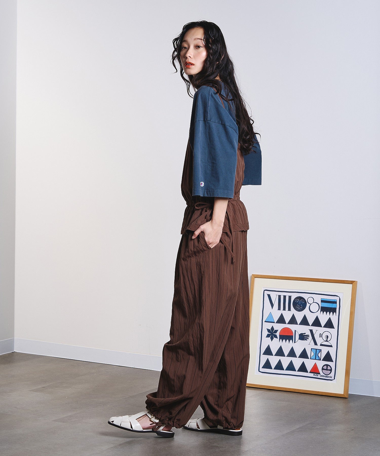 model:161cm 着用サイズ:ONE SIZE