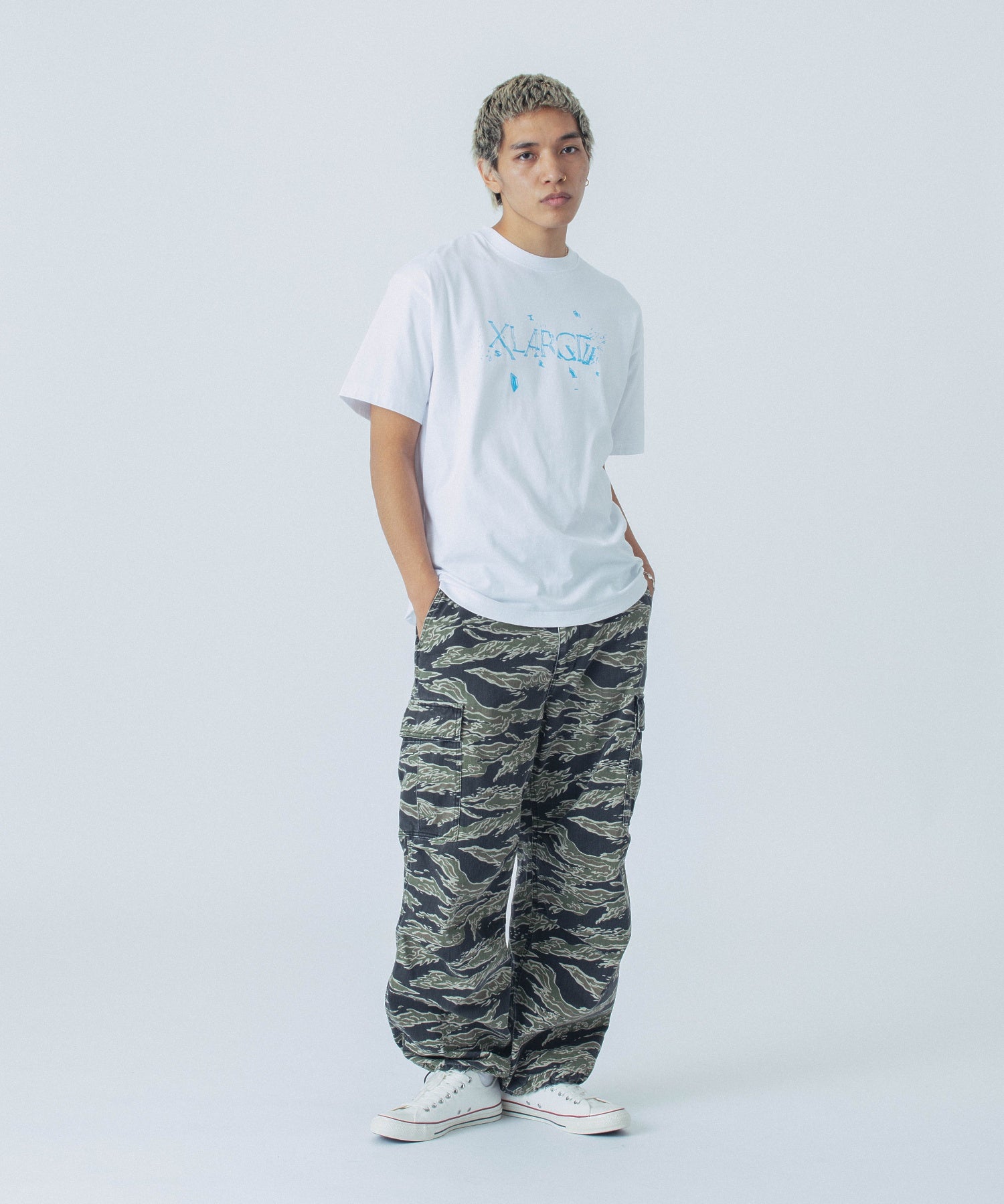 TIGER CAMO CARGO PANTS