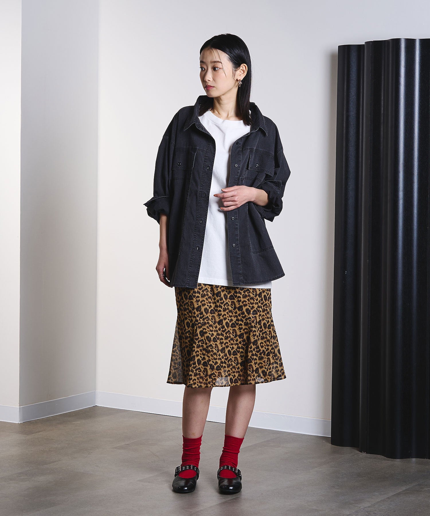model:169cm 着用サイズ:ONE SIZE