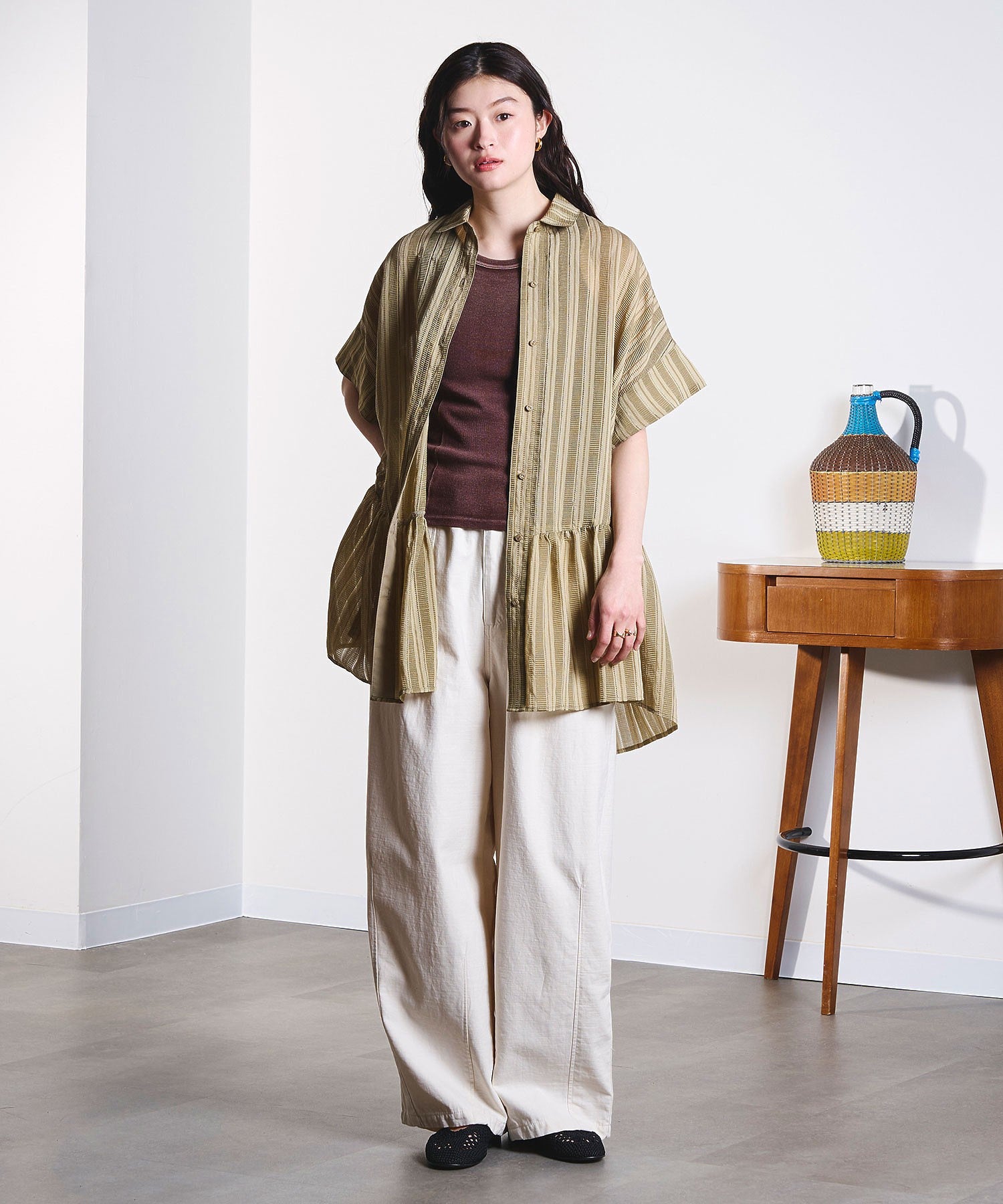 model:171cm 着用サイズ:ONE SIZE