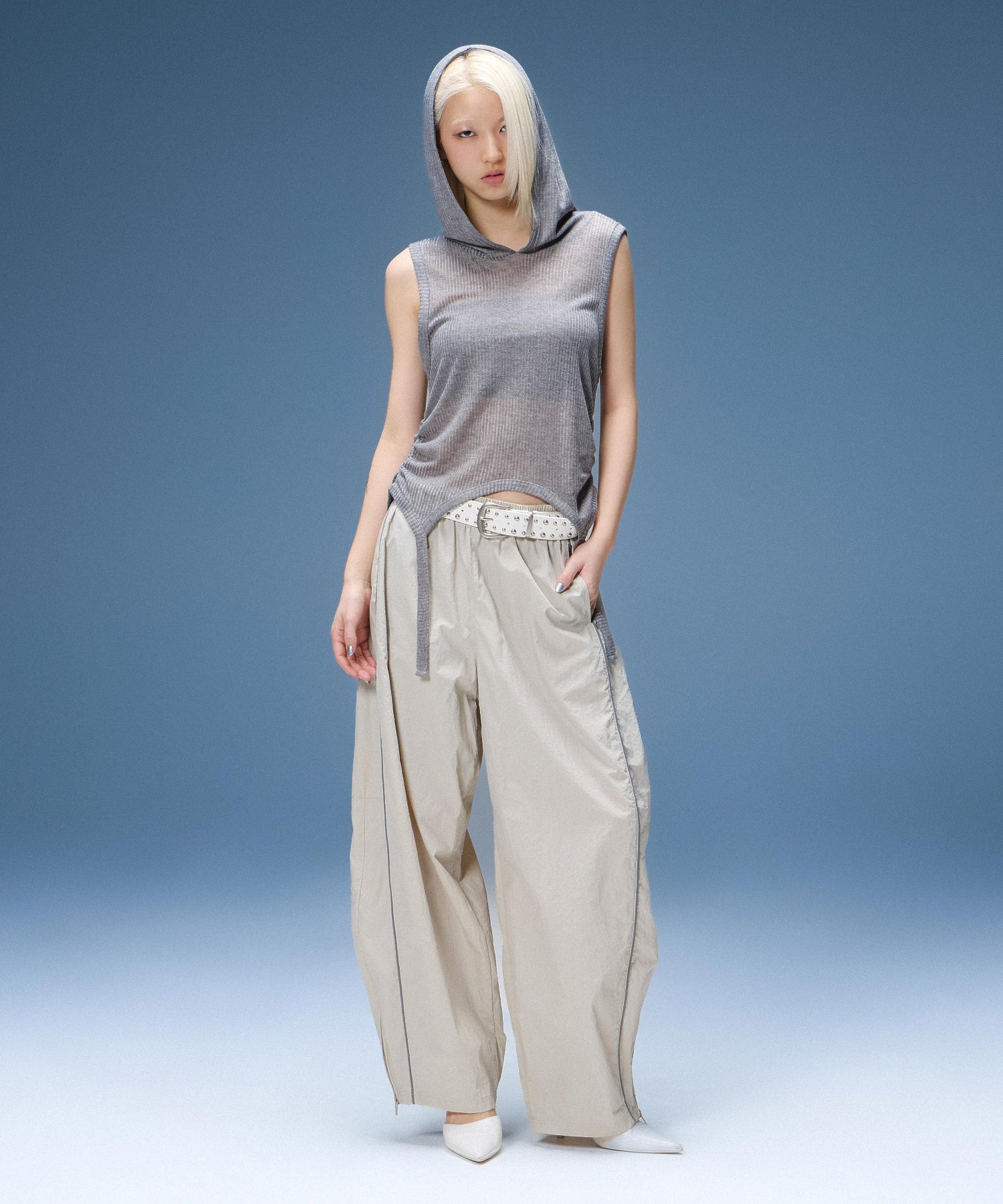 BANANA SHAPE TRACK PANTS