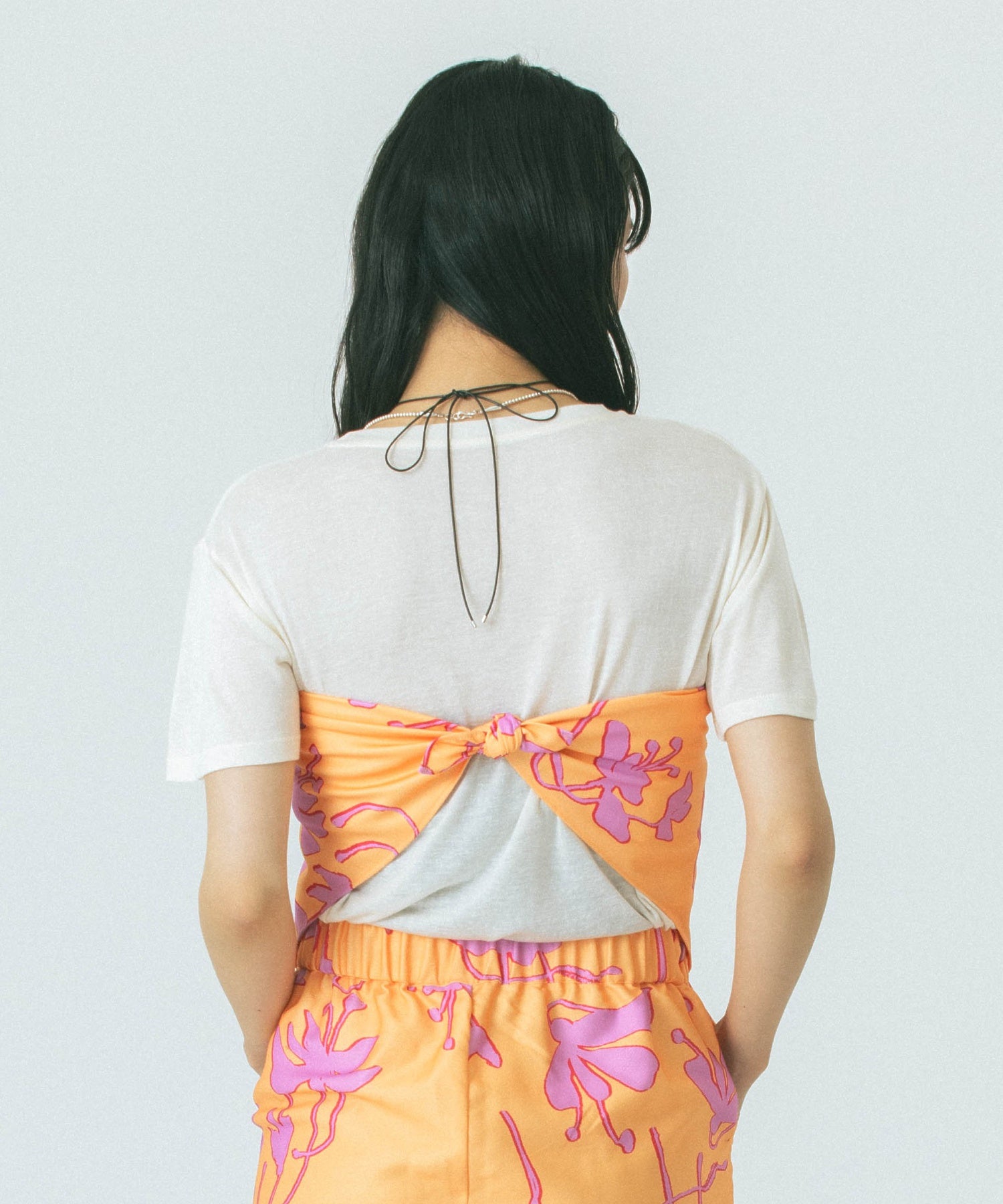 FLOWER PRINT SCARF