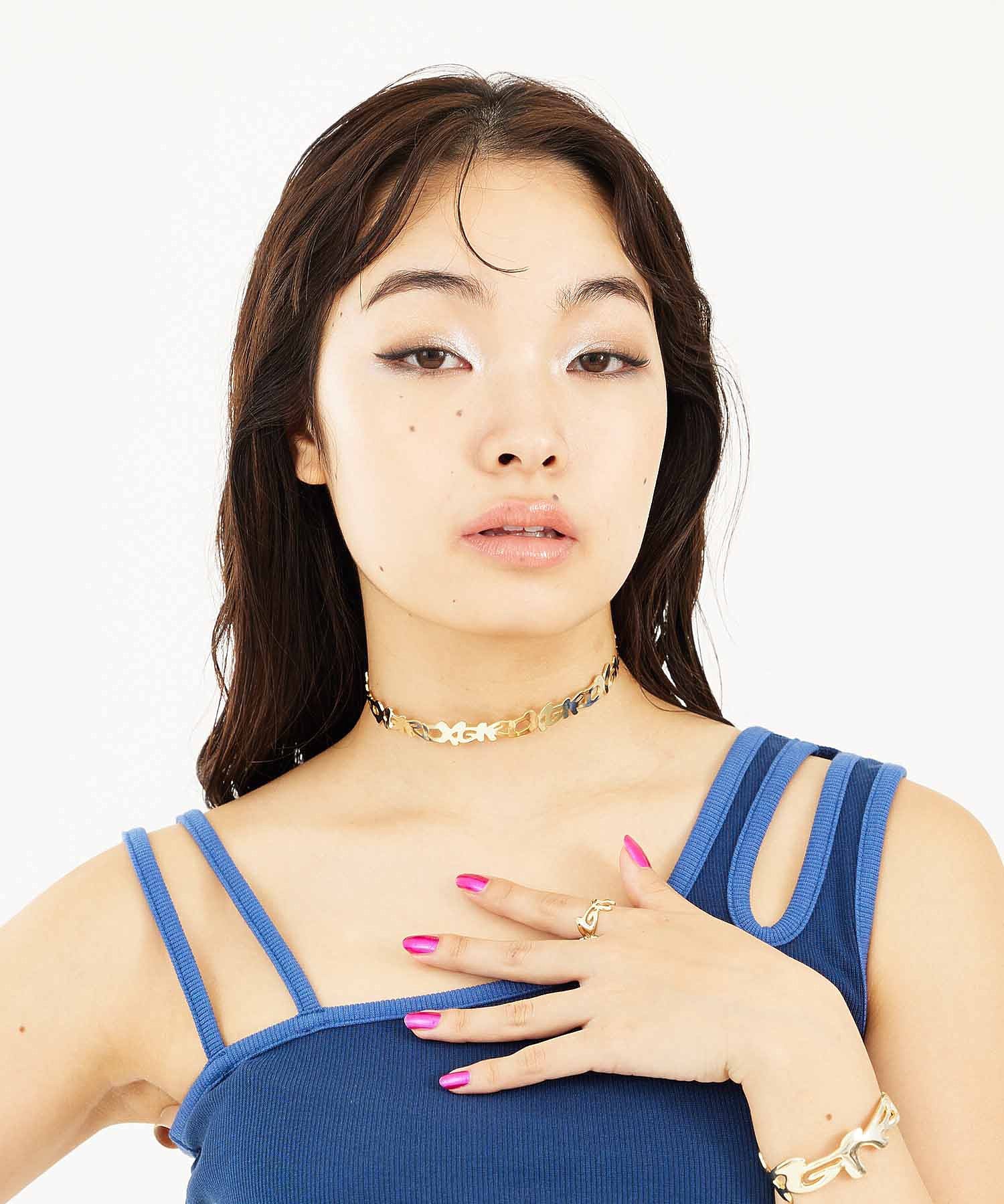 X-GIRL LOGO CHOKER