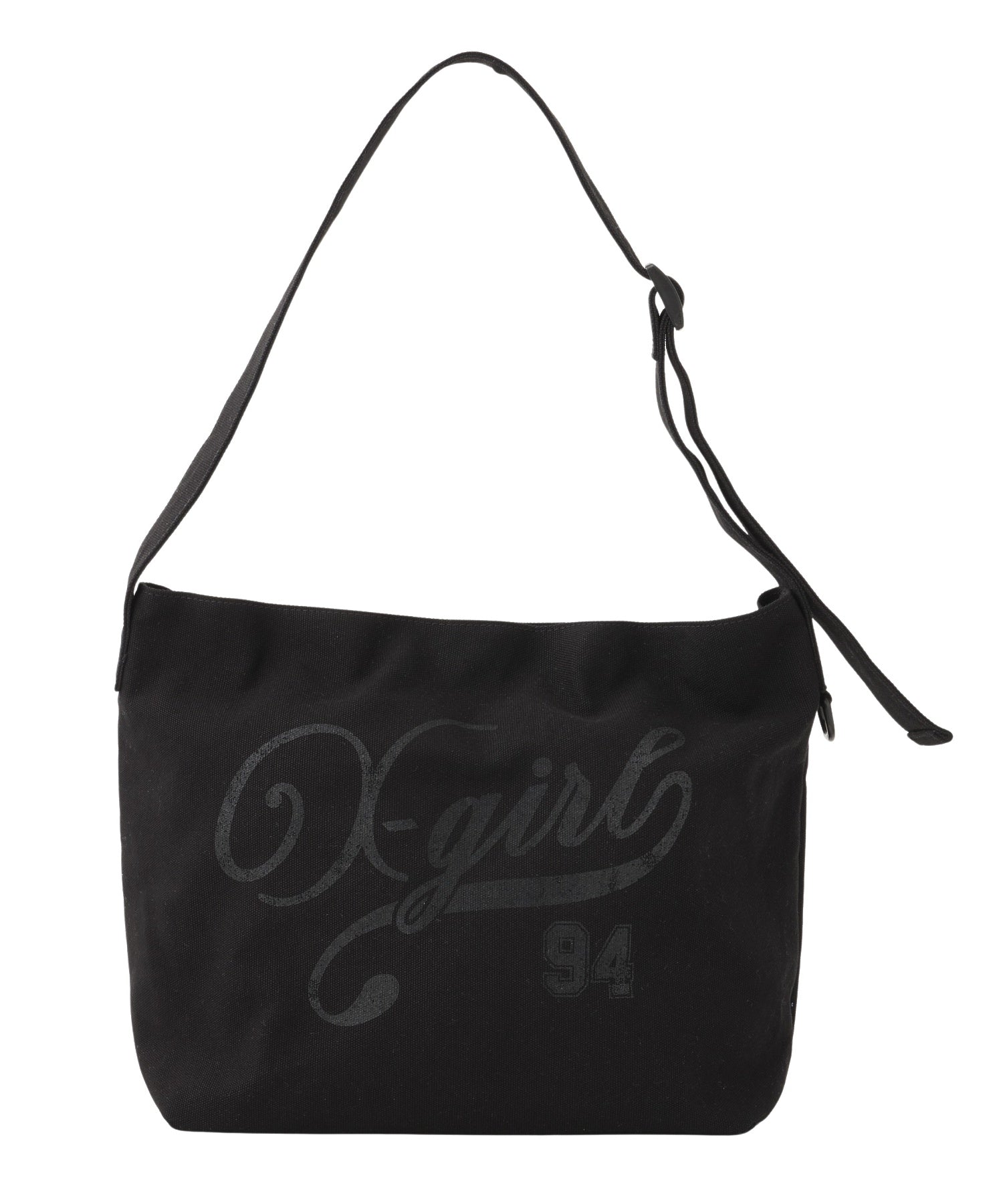 LOGO AND NUMBER MESSENGER BAG