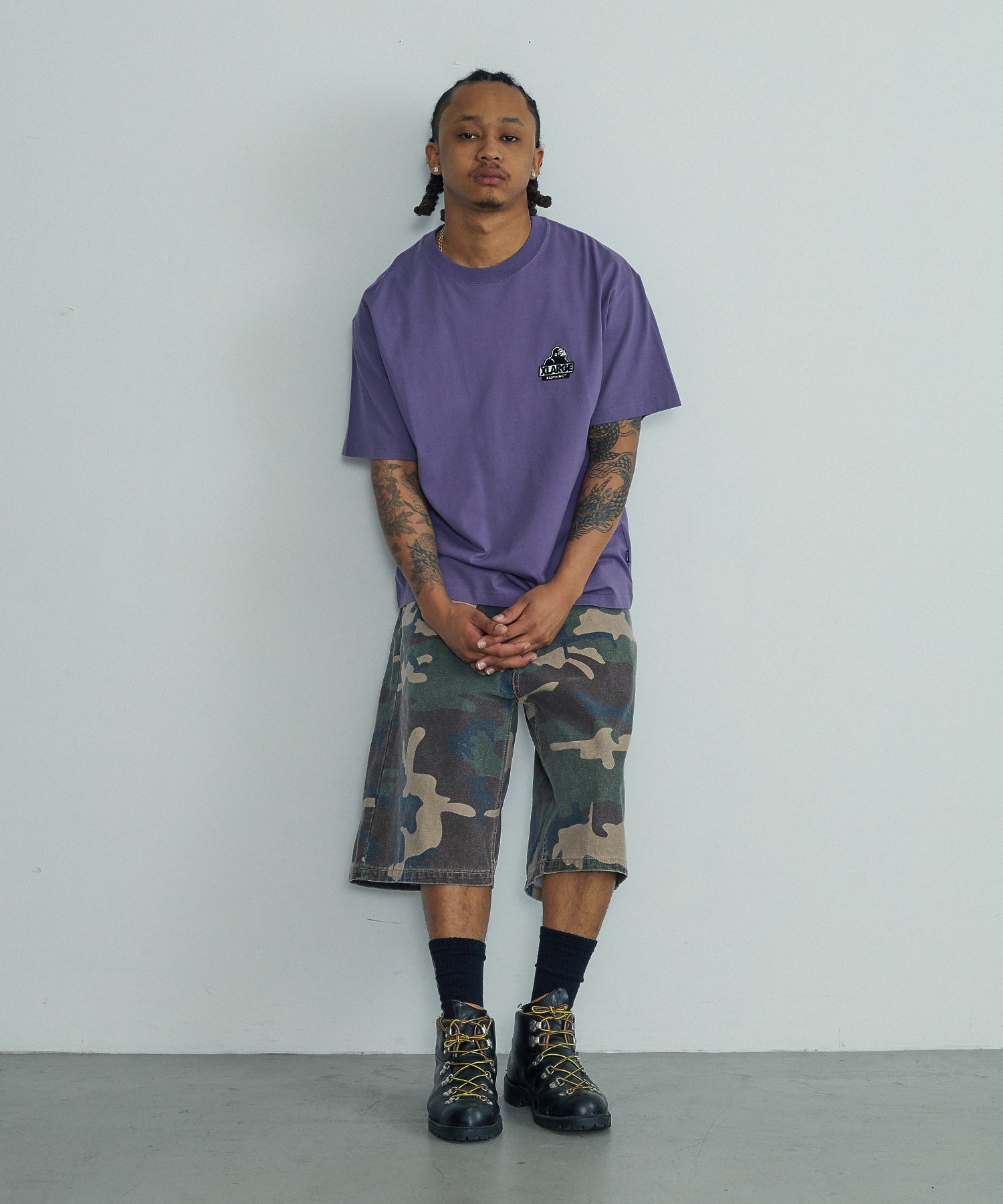 WASHED SHORT PANTS