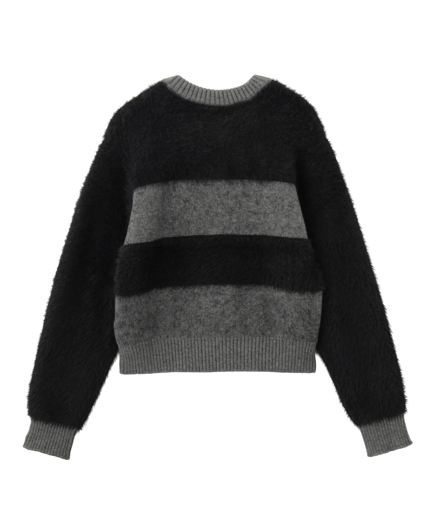 SHAGGY COMPACT KNIT TOP