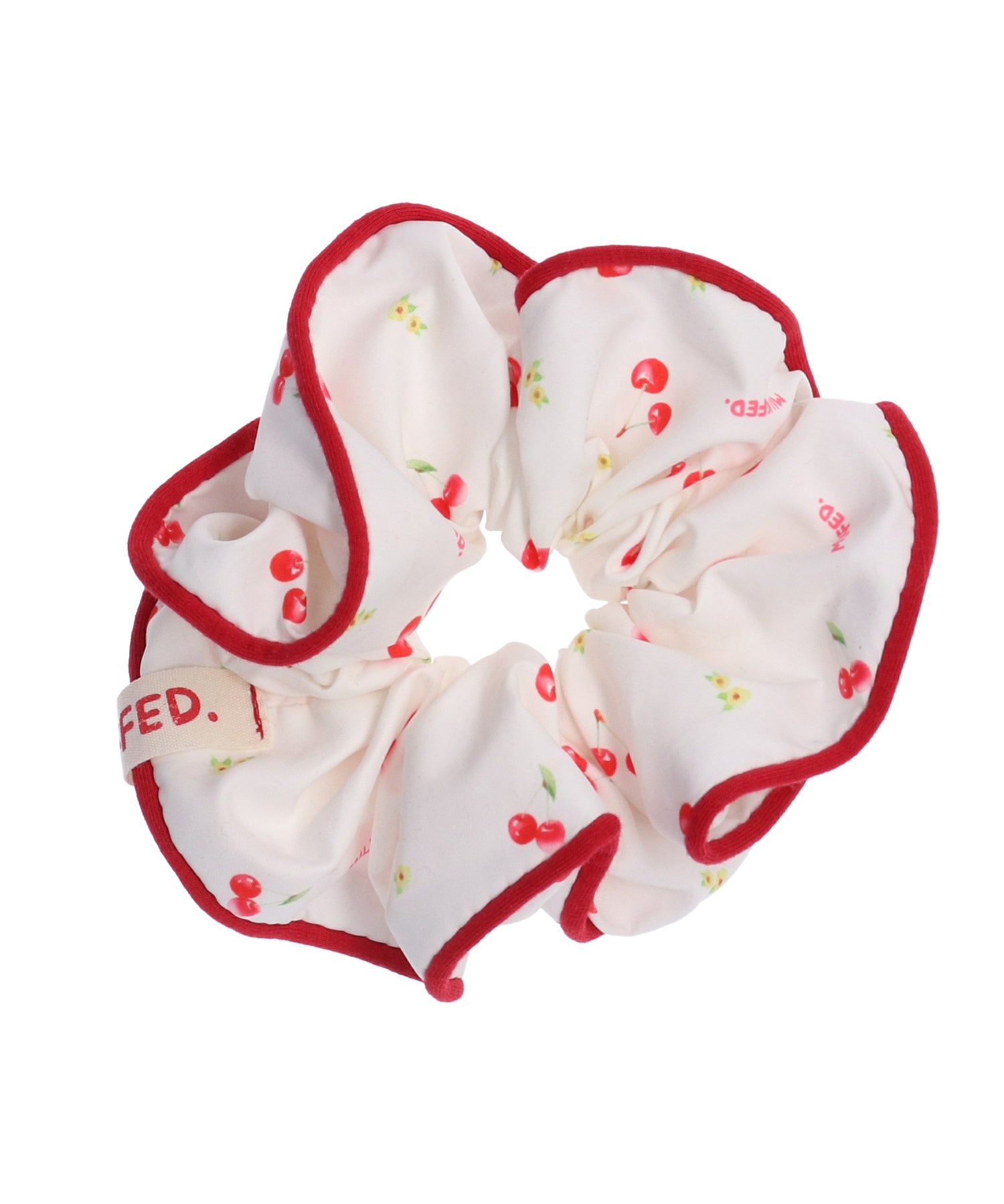 CHERRY PATTERN SCRUNCHIE