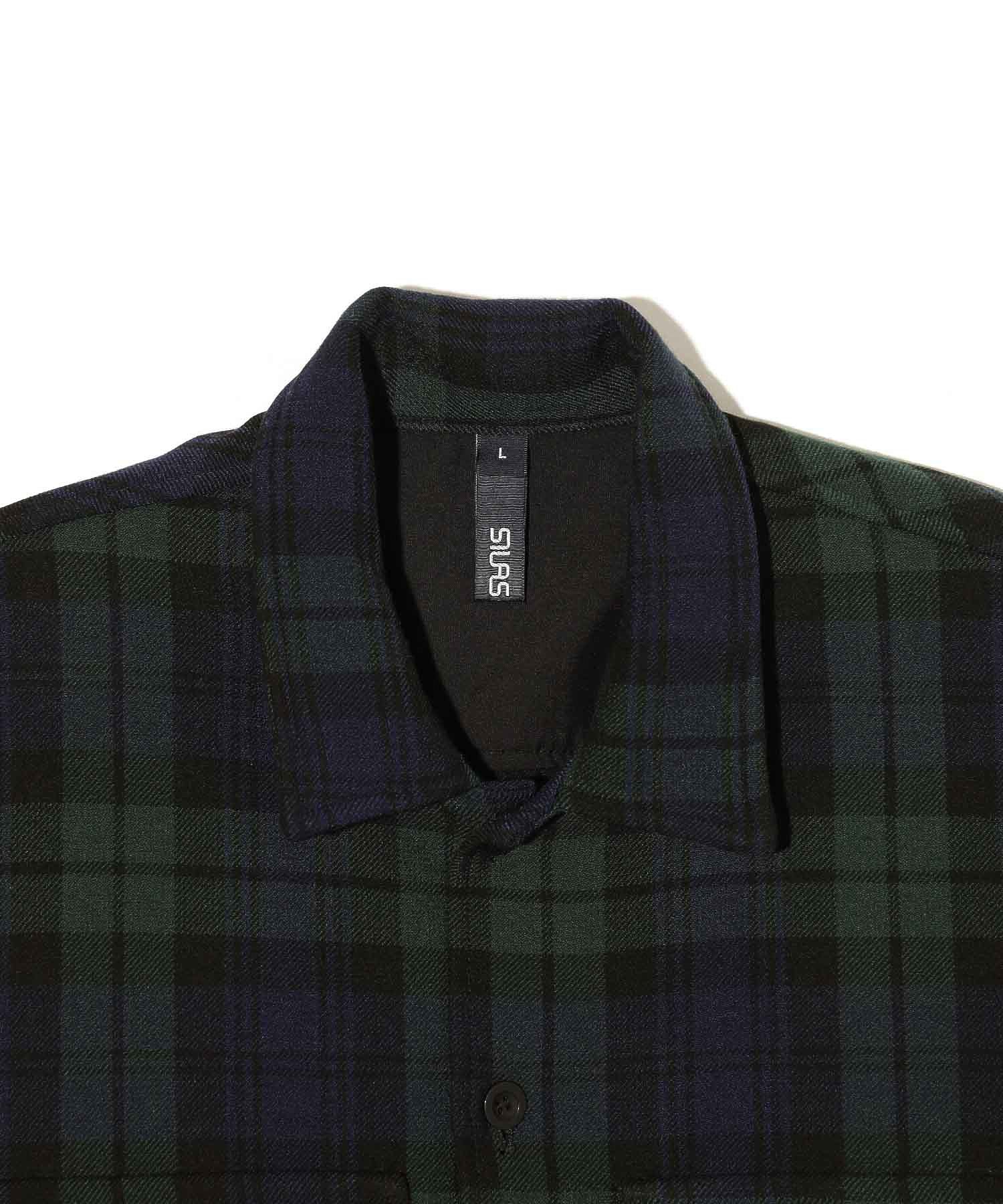 PLAID L/S SHIRT JACKET SILAS