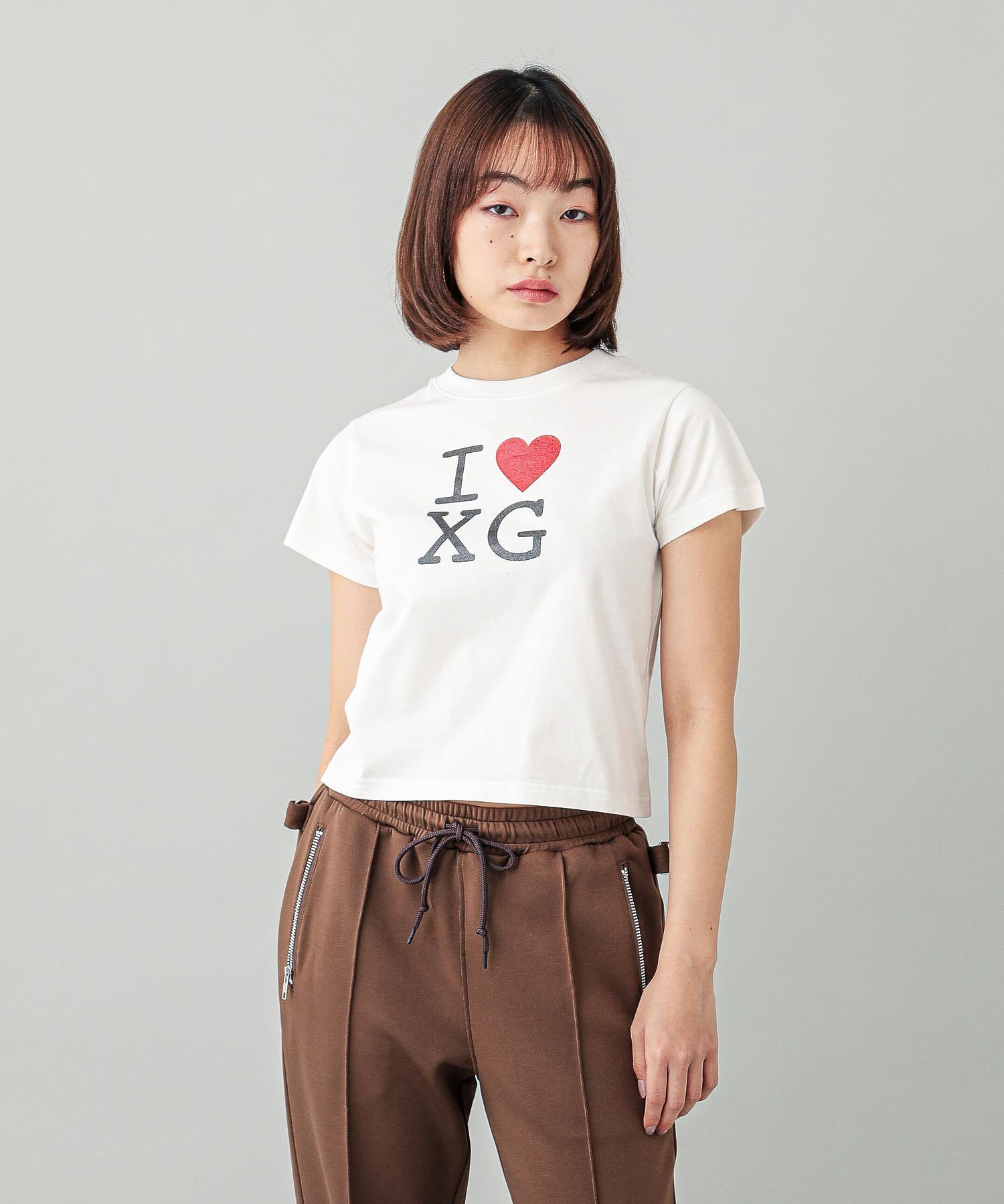 I LOVE XG LOGO S/S BABY TEE