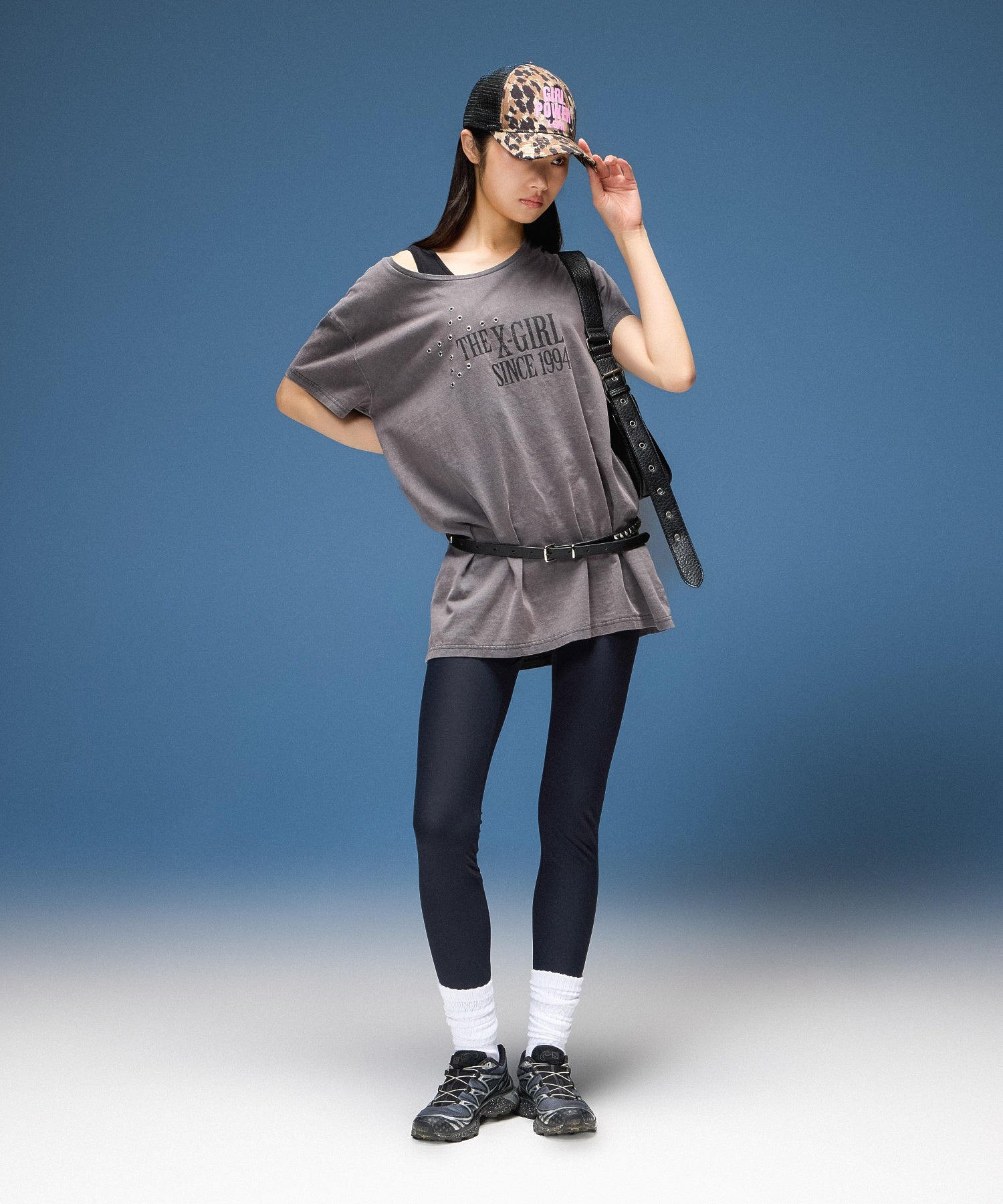 EYELET STAR S/S TEE DRESS