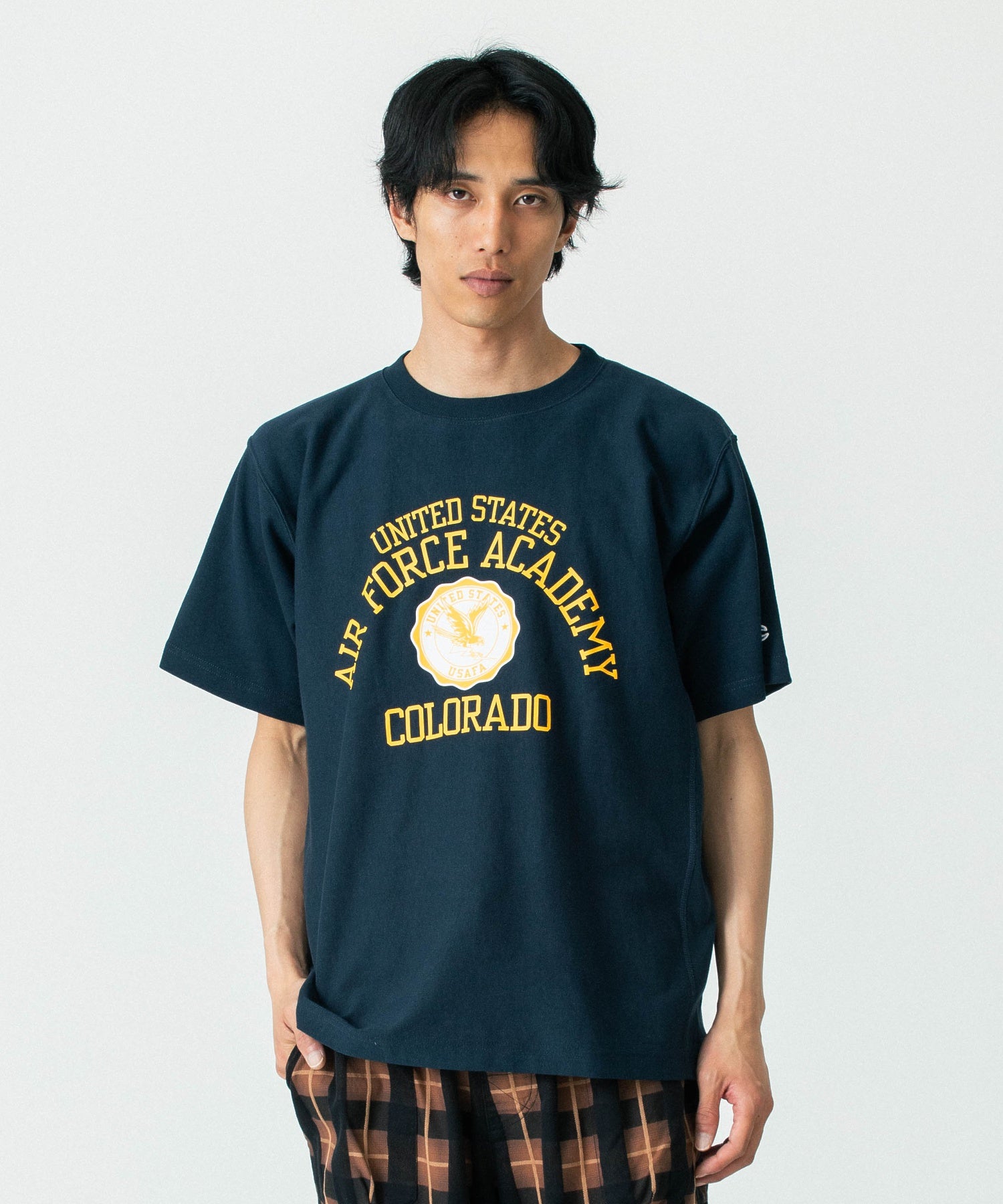 CHAMPION/チャンピオン/S/S COLLEGE LOGO/C3-B304