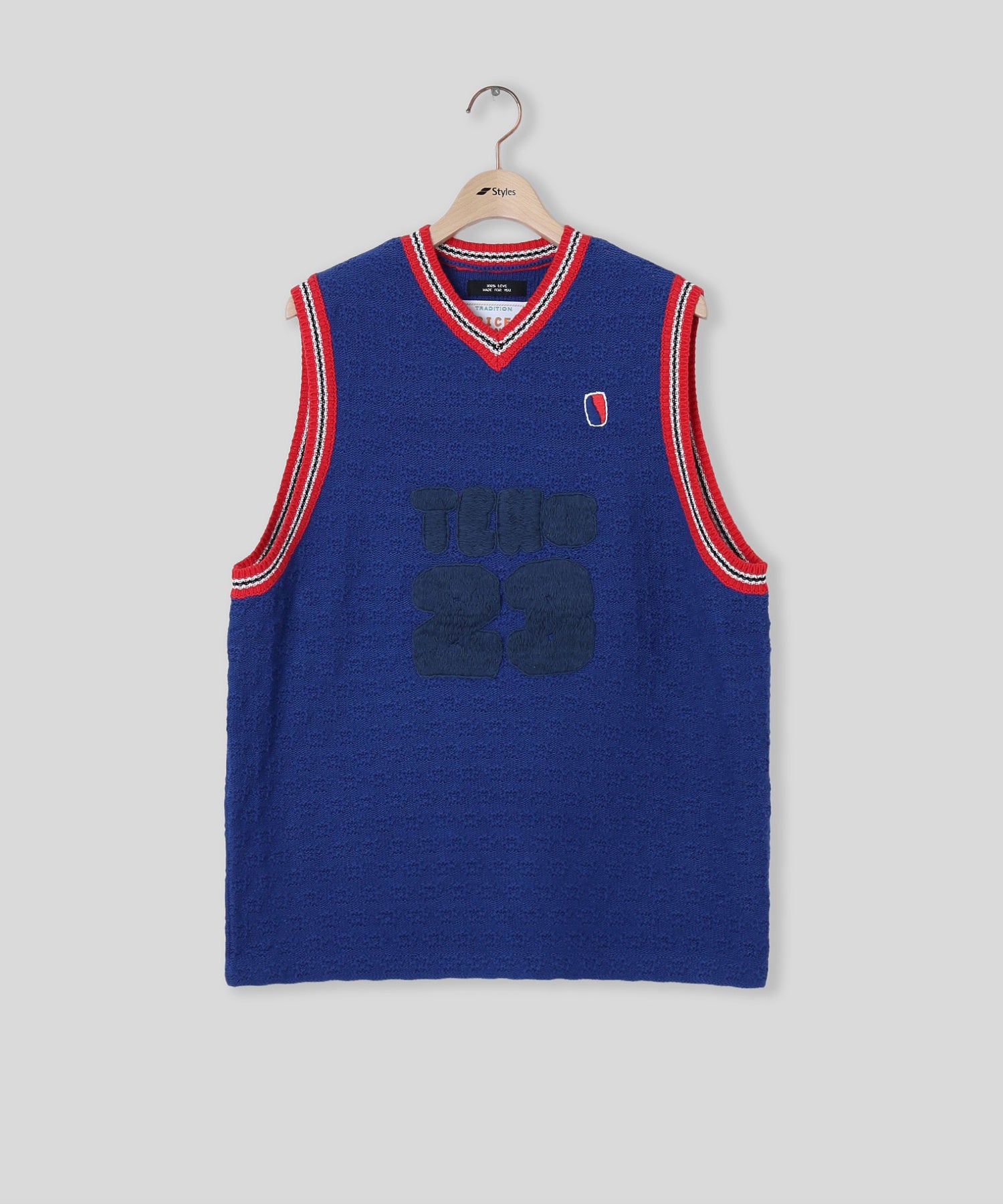 RICE NINE TEN/ライスナインテン/KNITTING BASKETBALL TANK TOP KN-BBTT