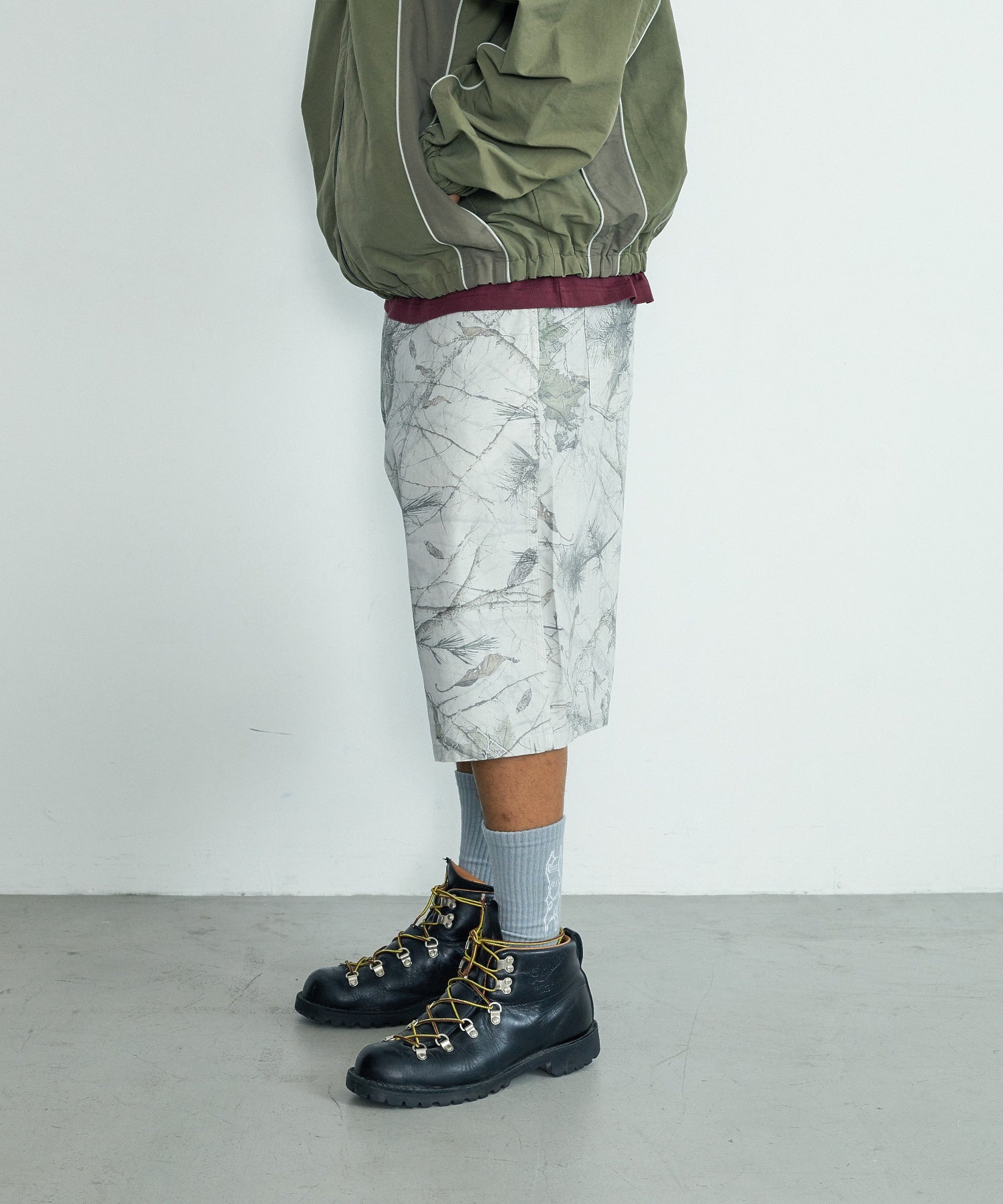 HERRINGBONE SHORT PANTS