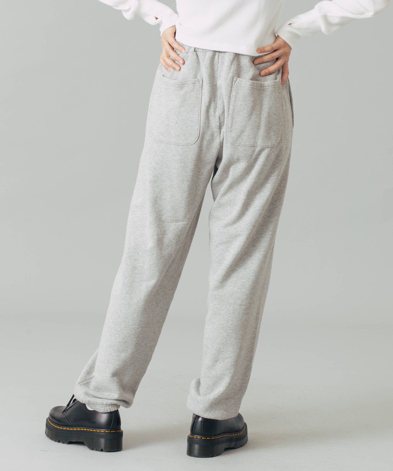 RHINESTONE STAR CURSIVE LOGO SWEAT PANTS