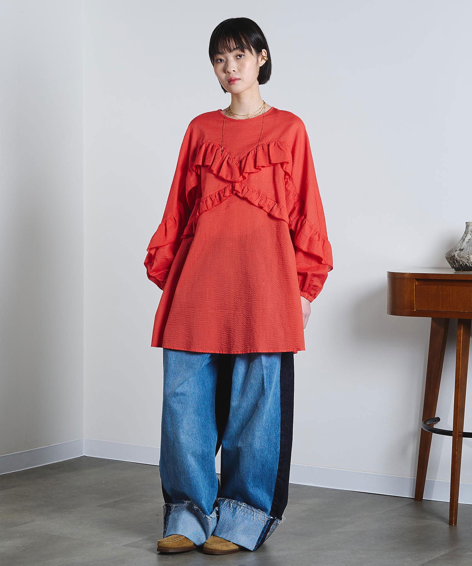 model:168cm 着用サイズ:ONE SIZE