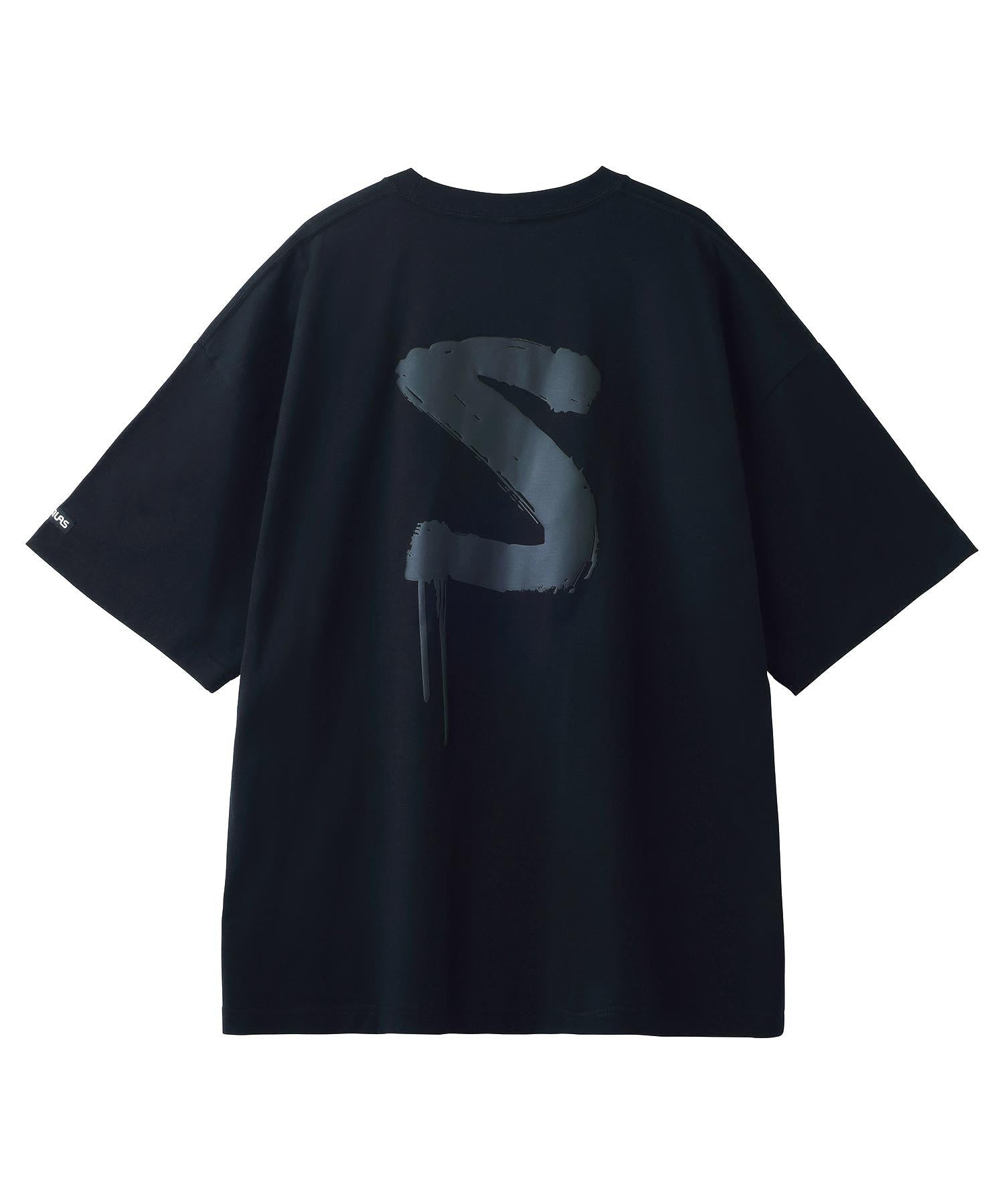 DRIP LOGO PRINT WIDE S/S TEE SILAS