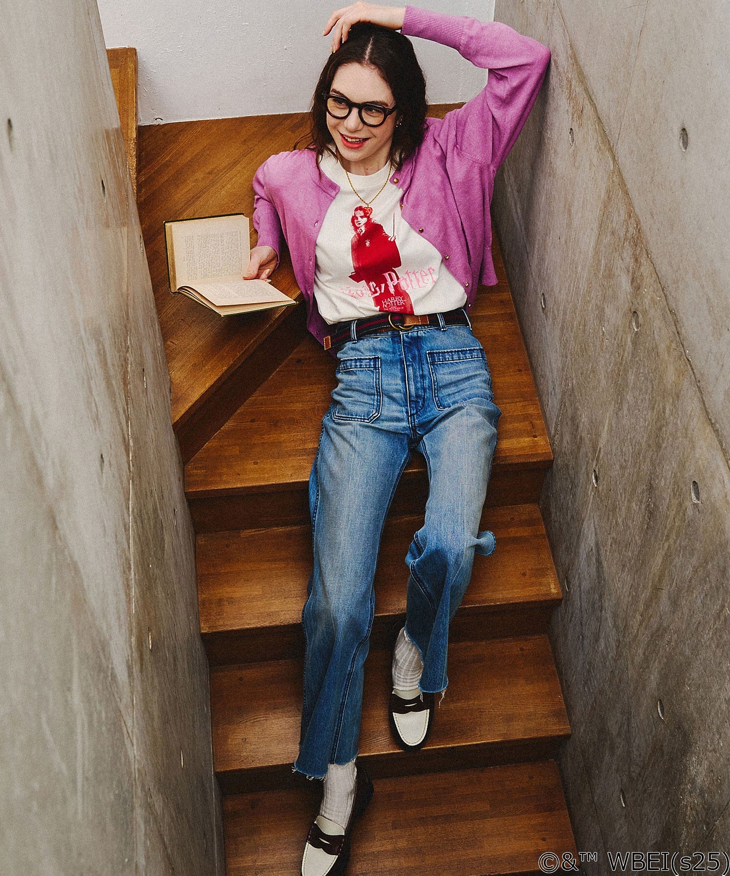 COLSUN/HERMIONE H/S TEE