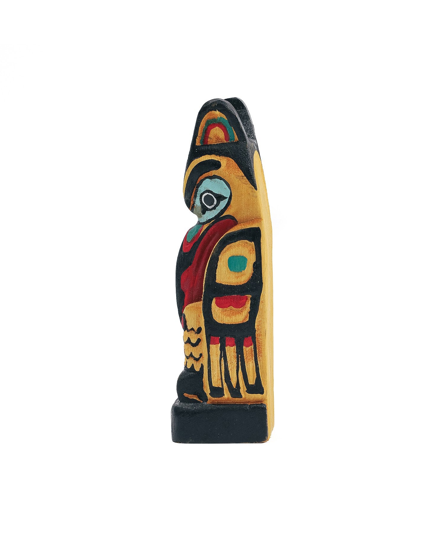 MKB Wooden Carving Totem Pole D