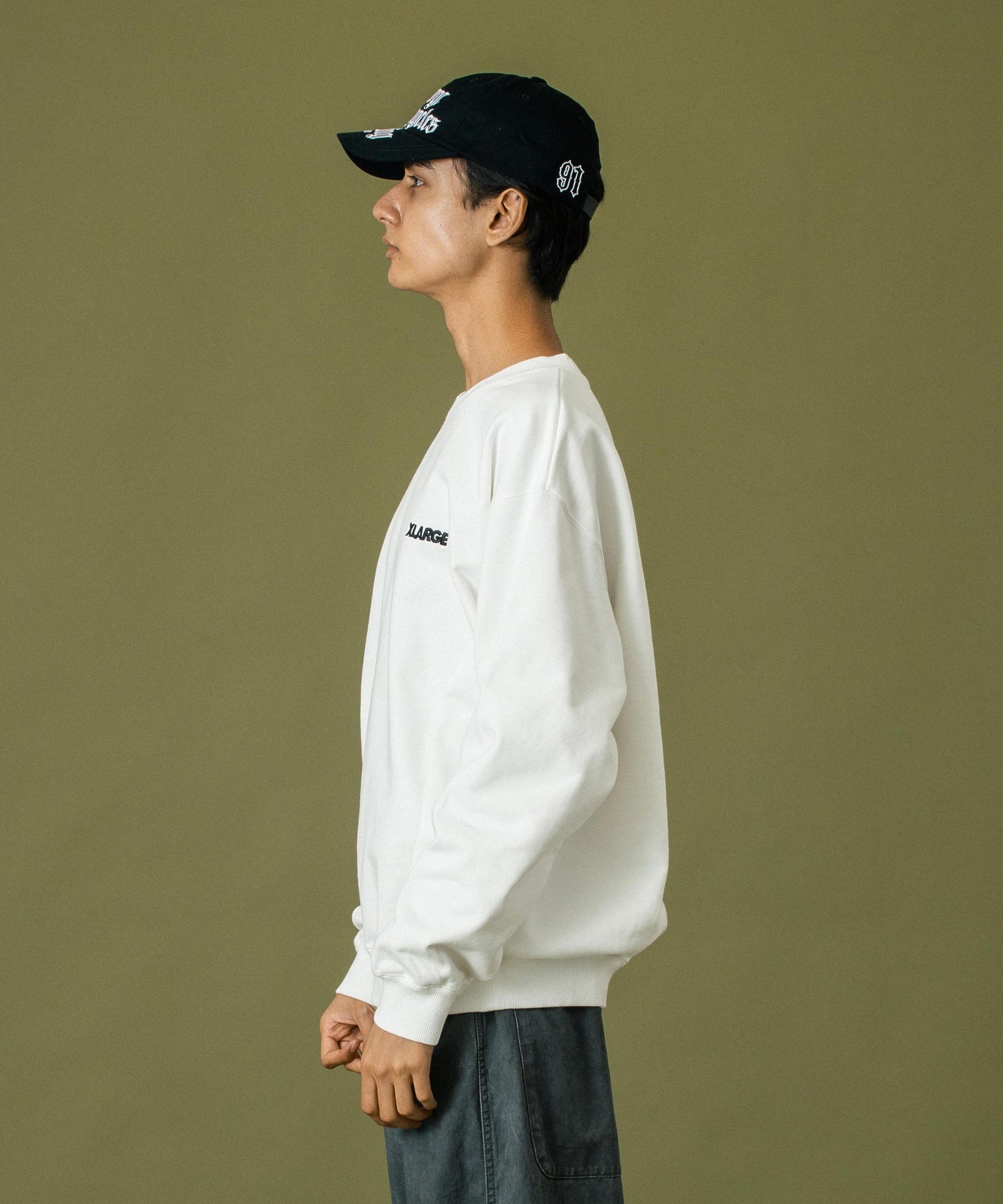 TWO TONE BACKSIDE OG CREWNECK SWEAT