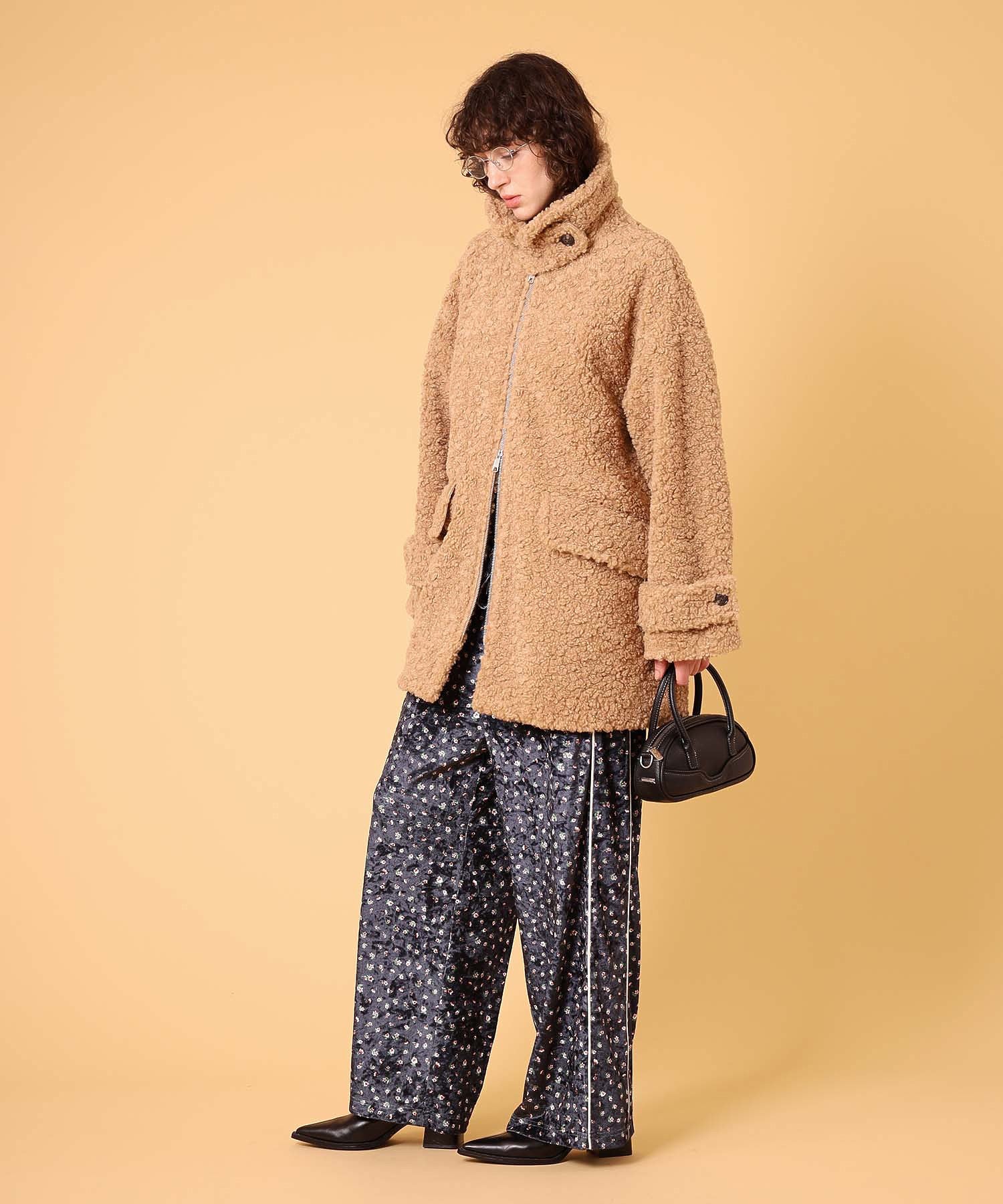 ボアハーフコート