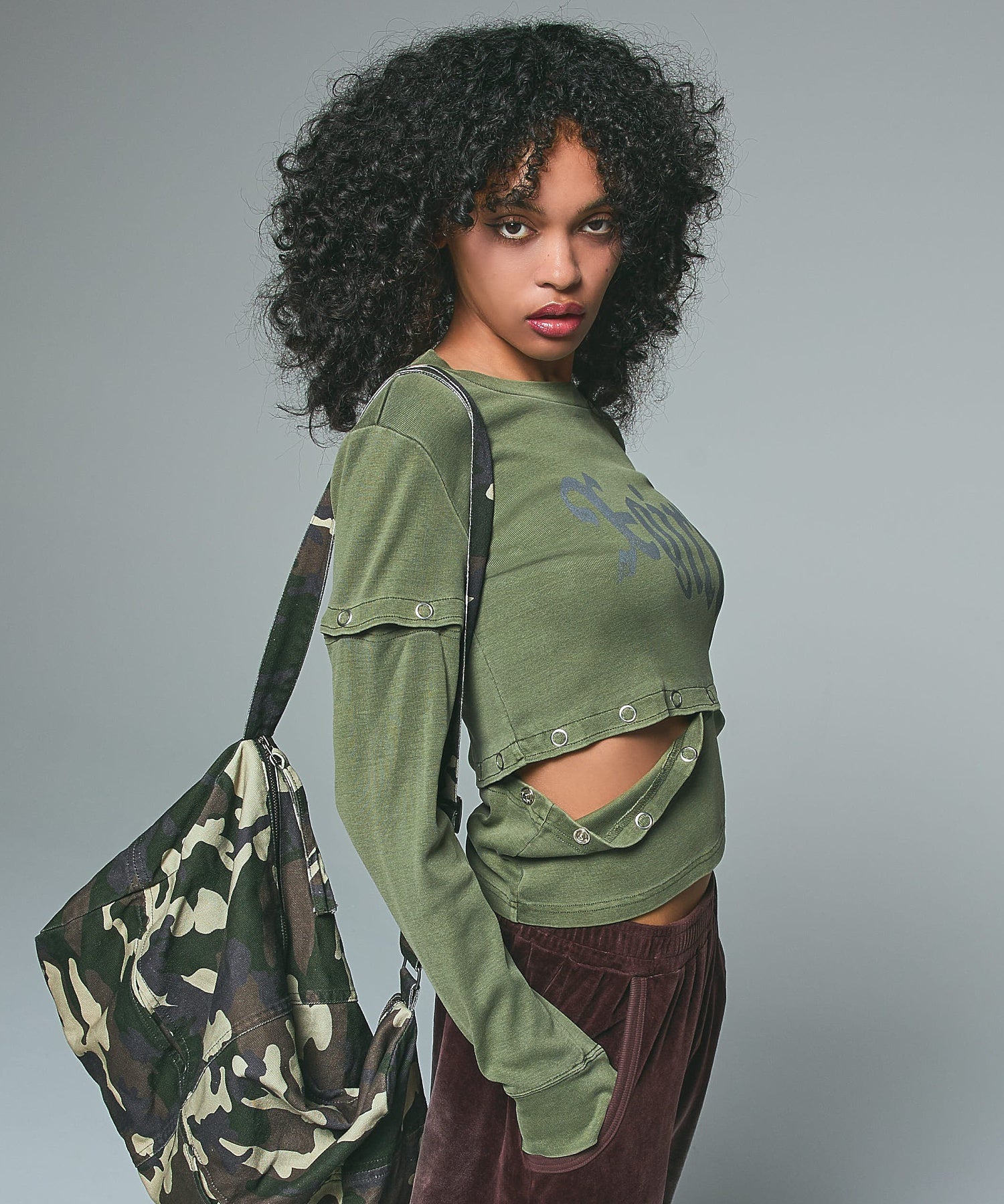 FADED MULTIWAY L/S TOP