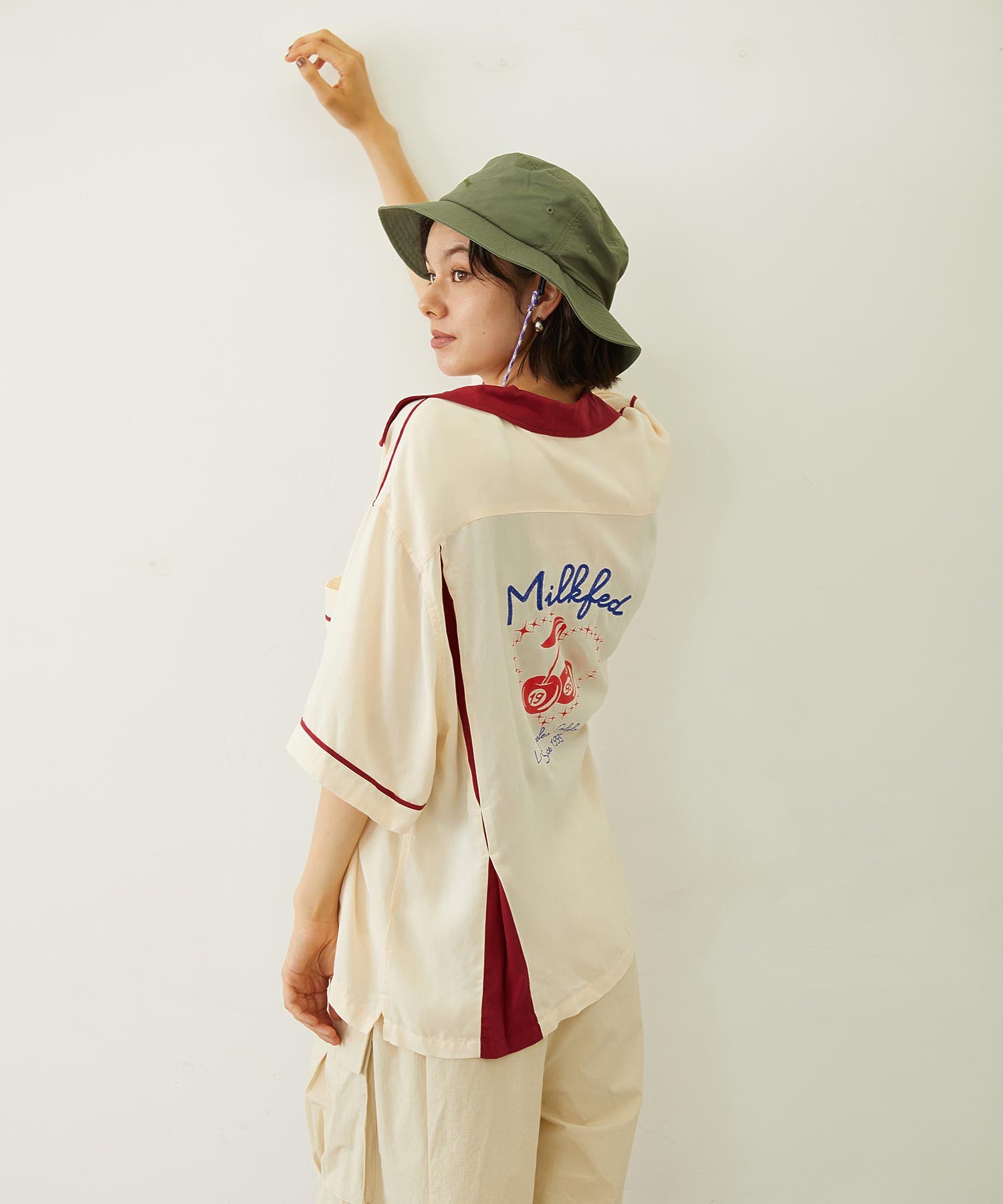 CHERRIES BOWLING SHIRTS