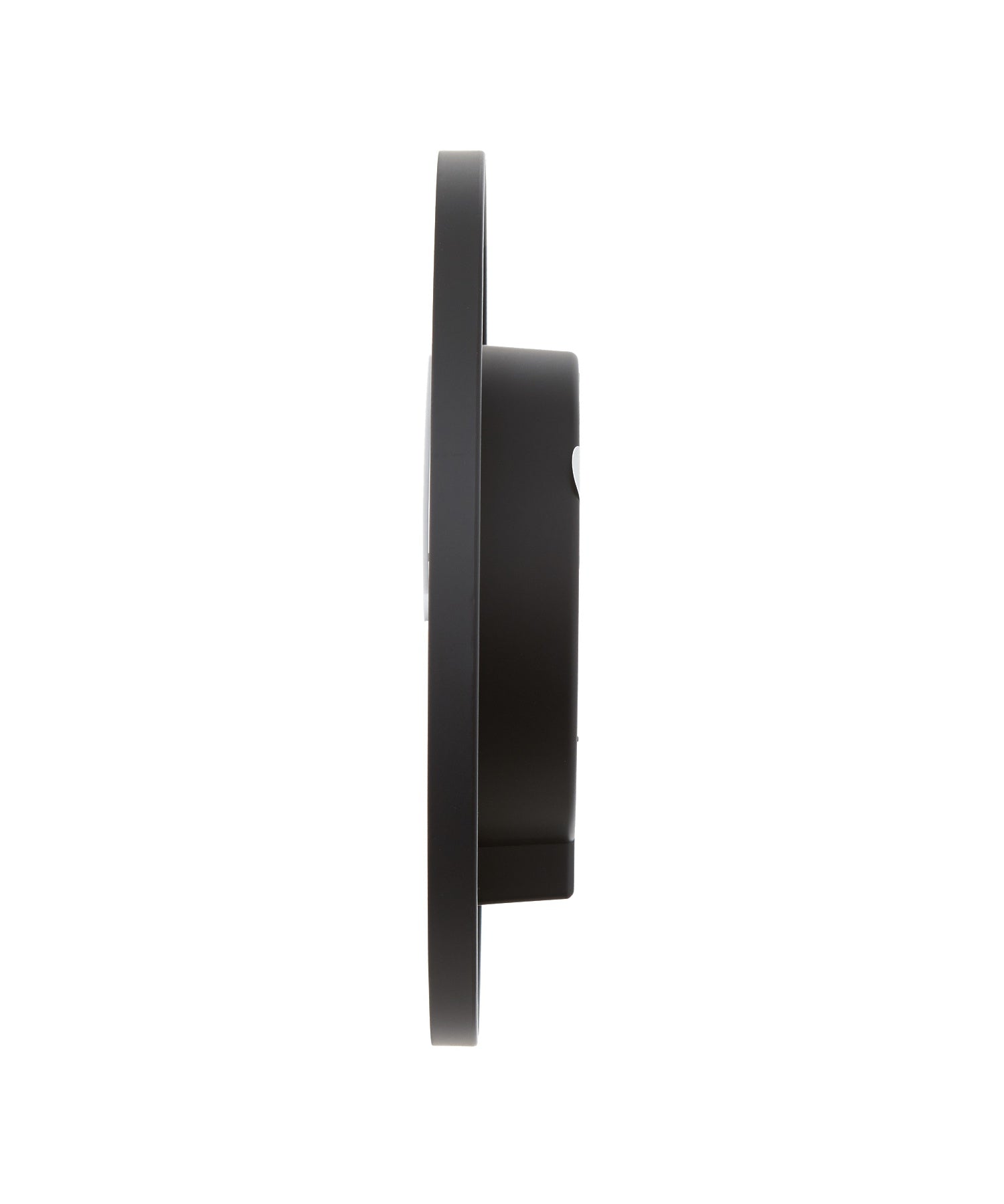 BRAUN WALL CLOCK BLACK BC06B（ブラウン アナログ掛け時計 ブラック 直径20cｍ）