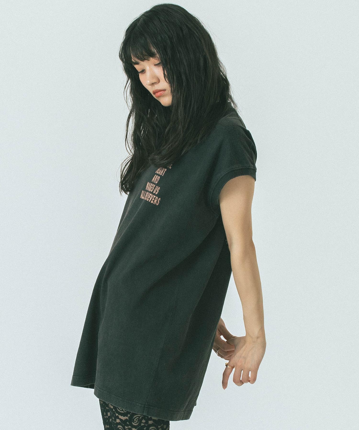 model:167cm 着用サイズ:ONE SIZE