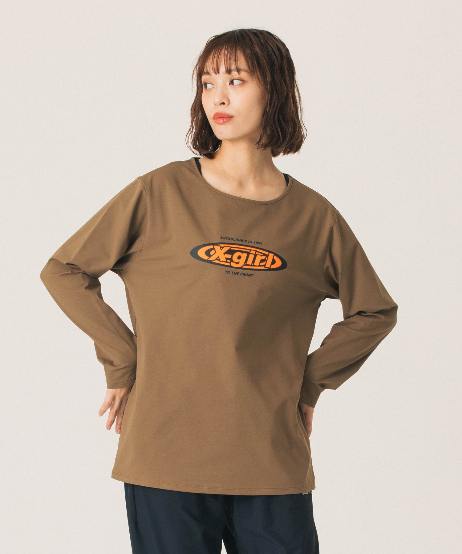 CIRCLE LOGO LS TEE