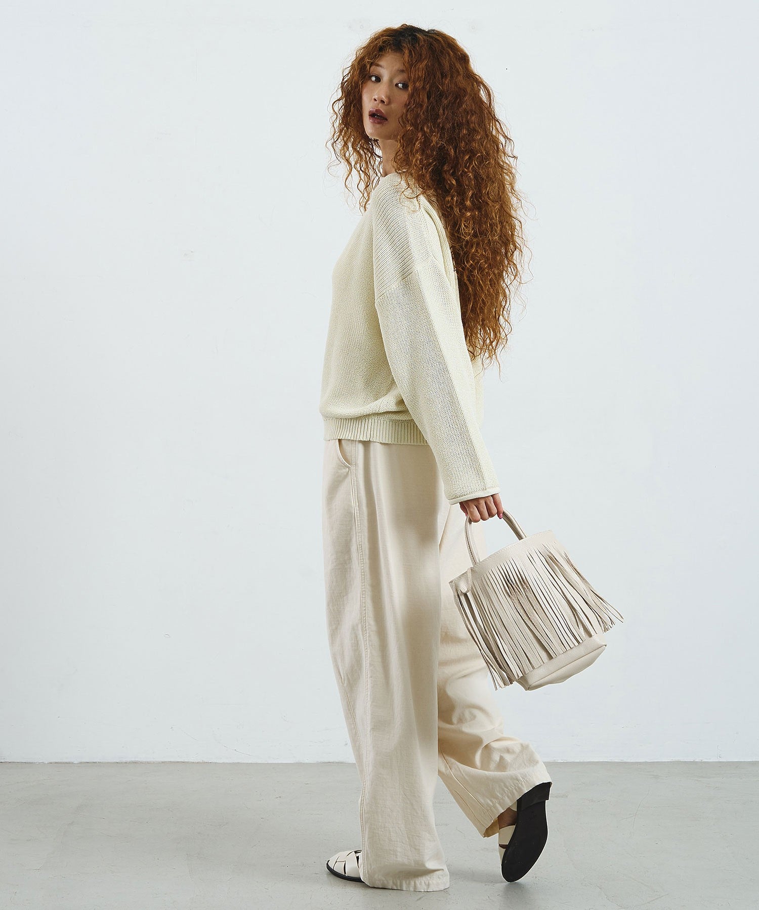 MILLELA FIRENZE/FRINGE MINI TOTE