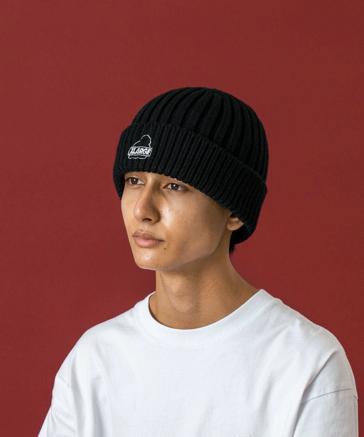 SLANTED OG RIB KNIT CAP