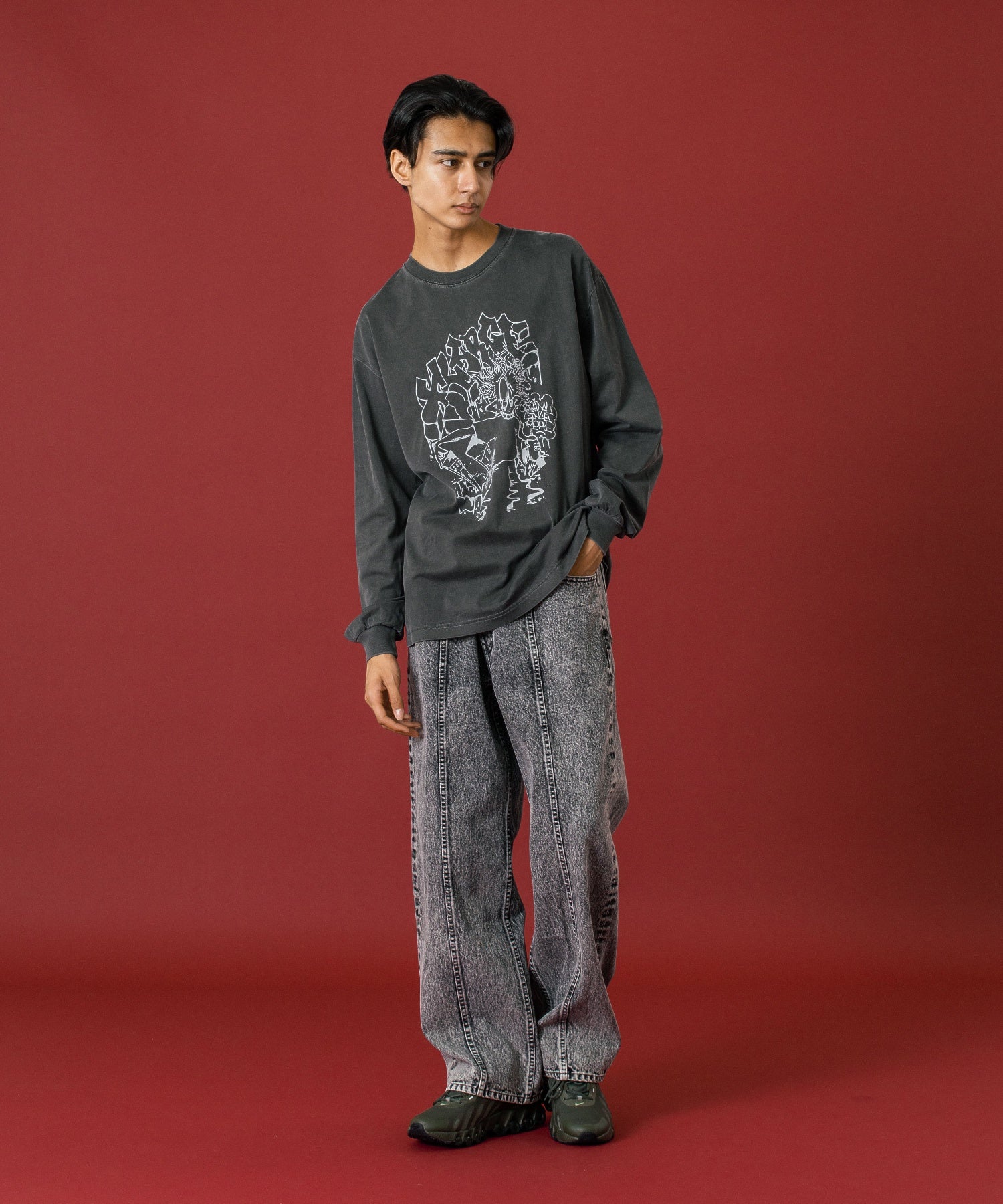 WRITER L/S TEE