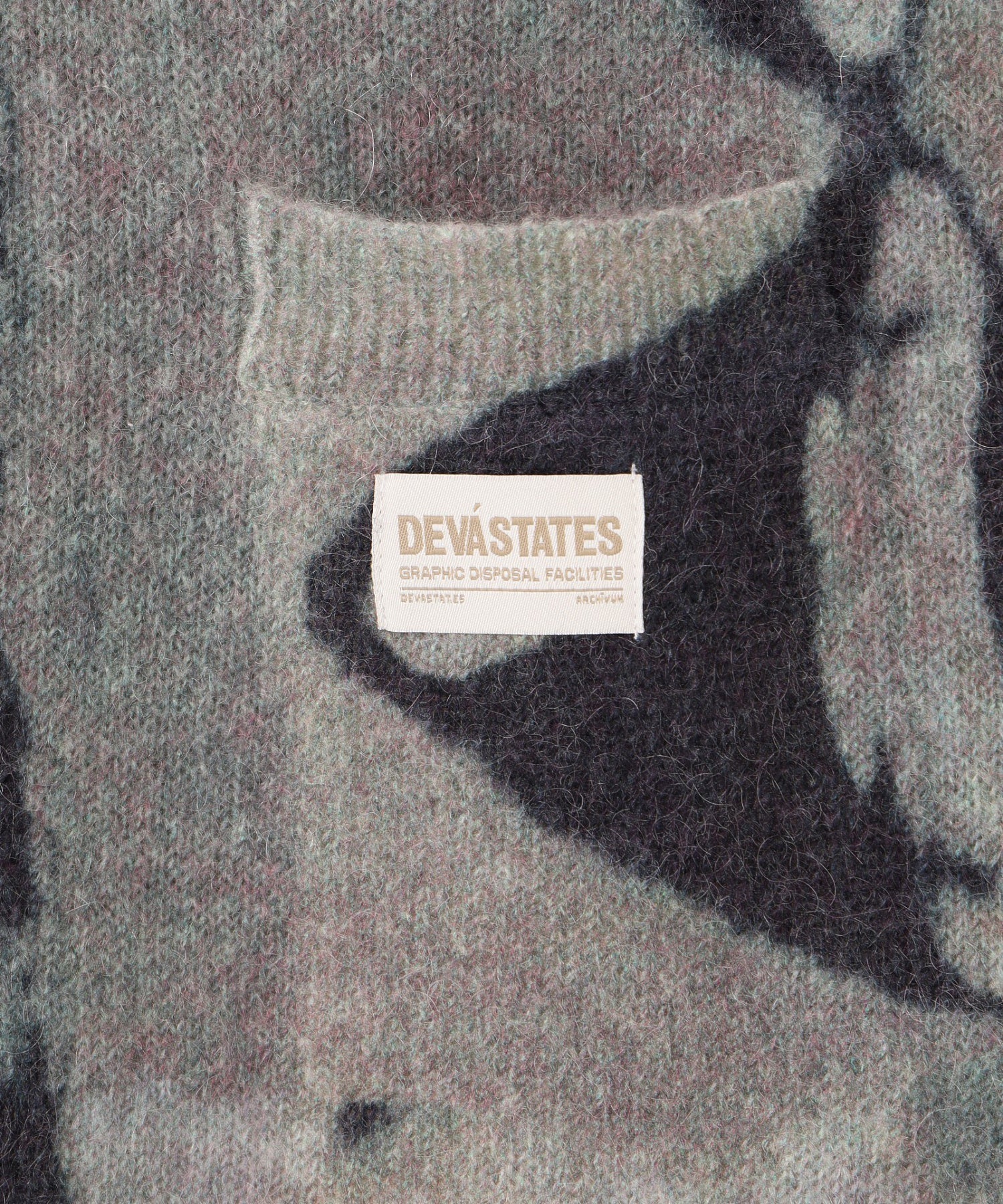 DEVA STATES/ディーヴァ ステイツ/MARBLE Mohair Cardigan