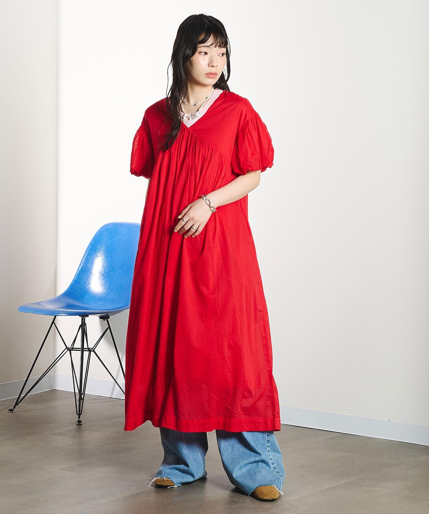 COTTON VOILE DRESS