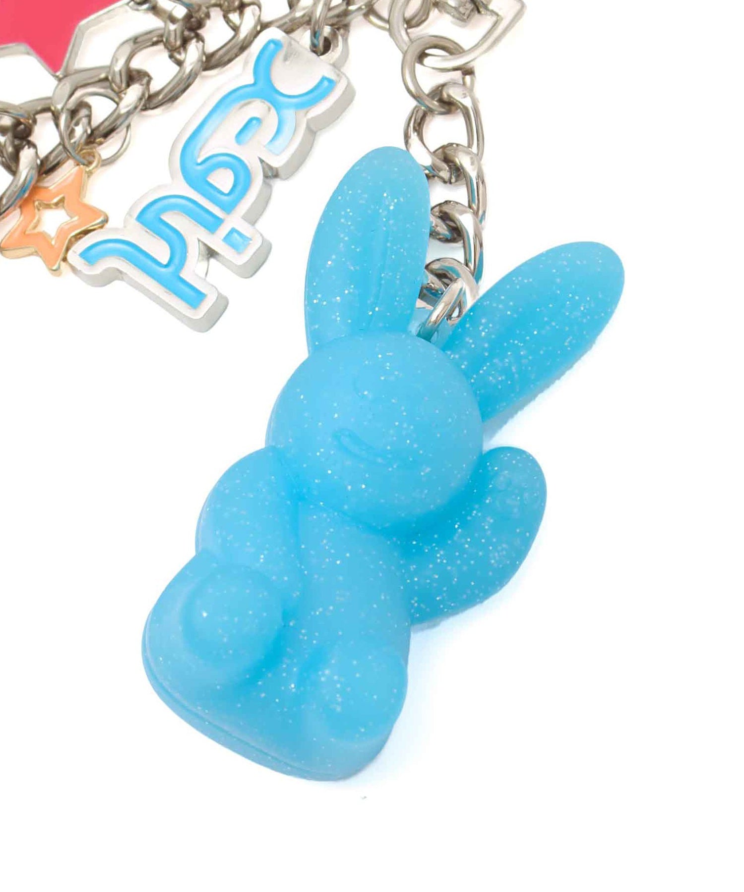 GUMMY BUNNY COLORFUL KEY CHARM