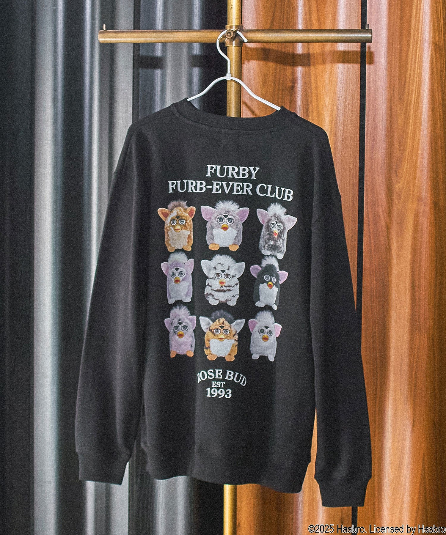 ROSE BUD x FURBY BIG SWEAT